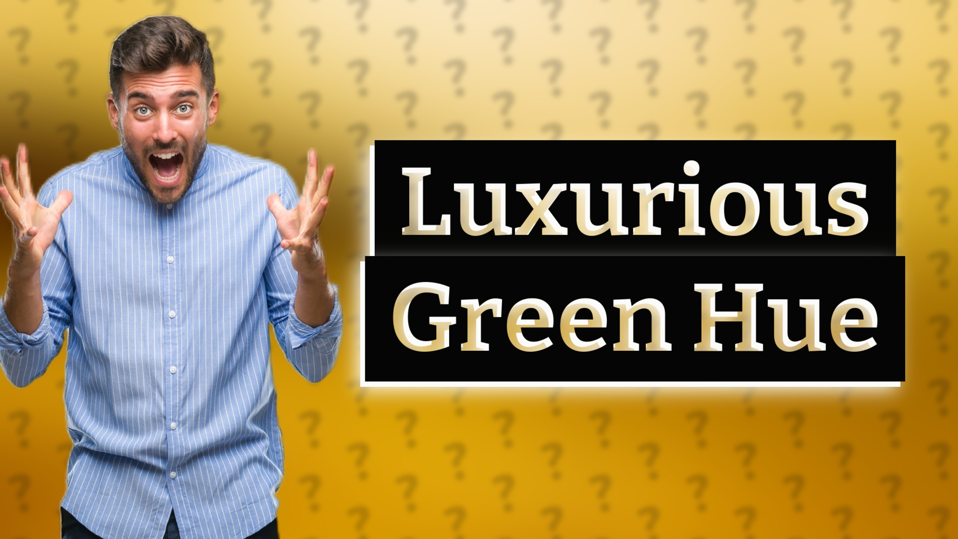Luxurious Green Hue