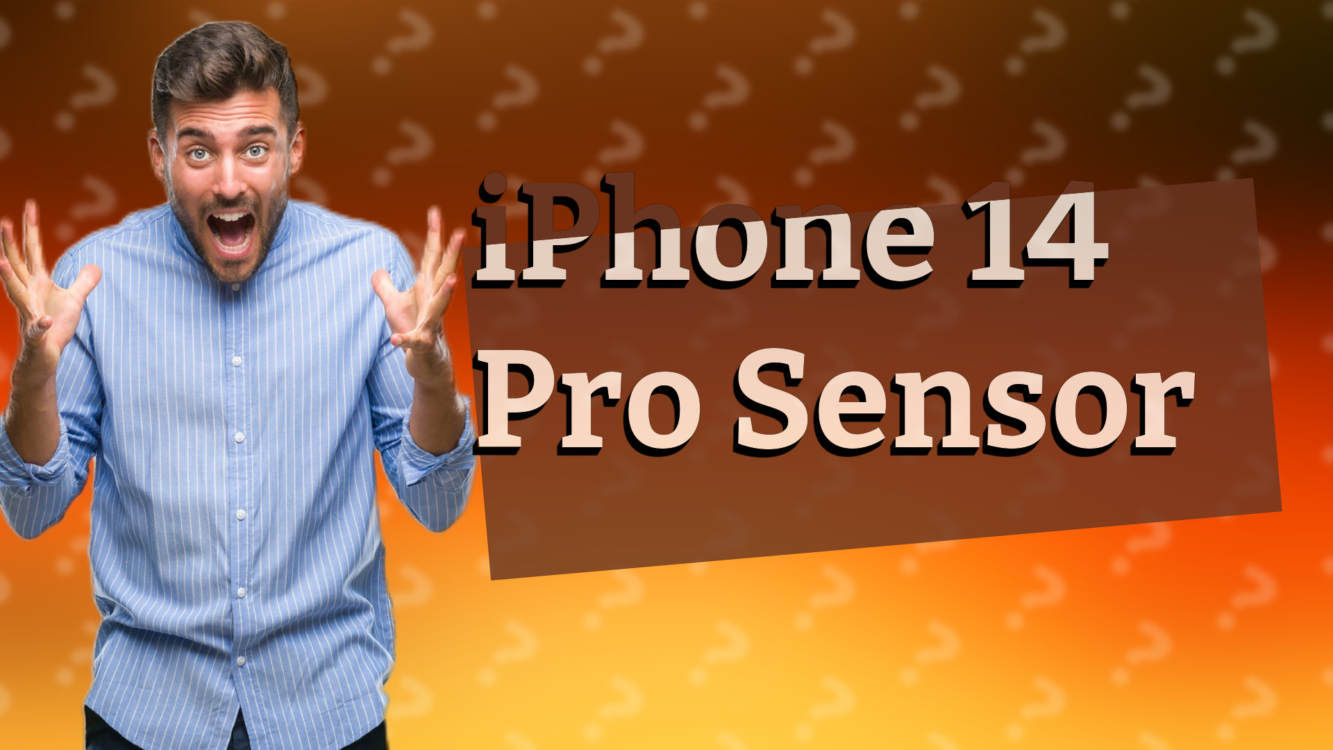 iPhone 14 Pro Sensor