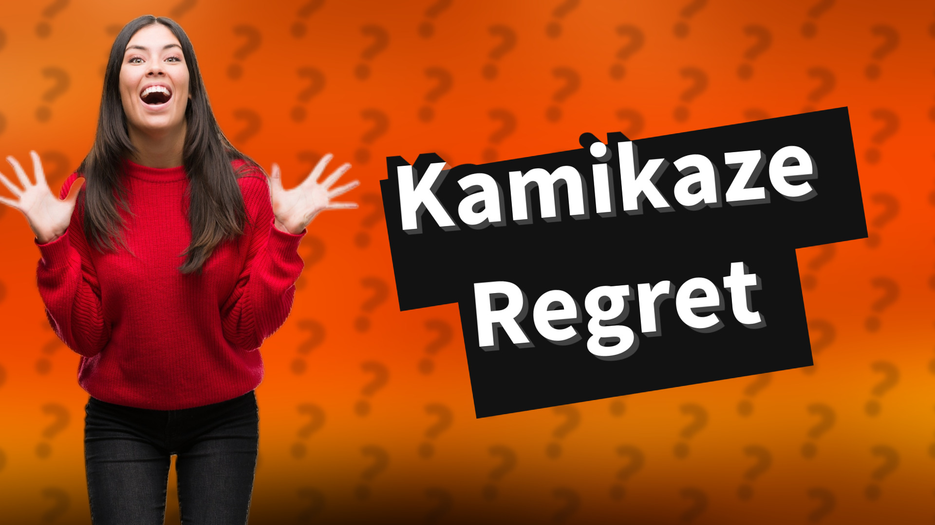 Kamikaze Regret
