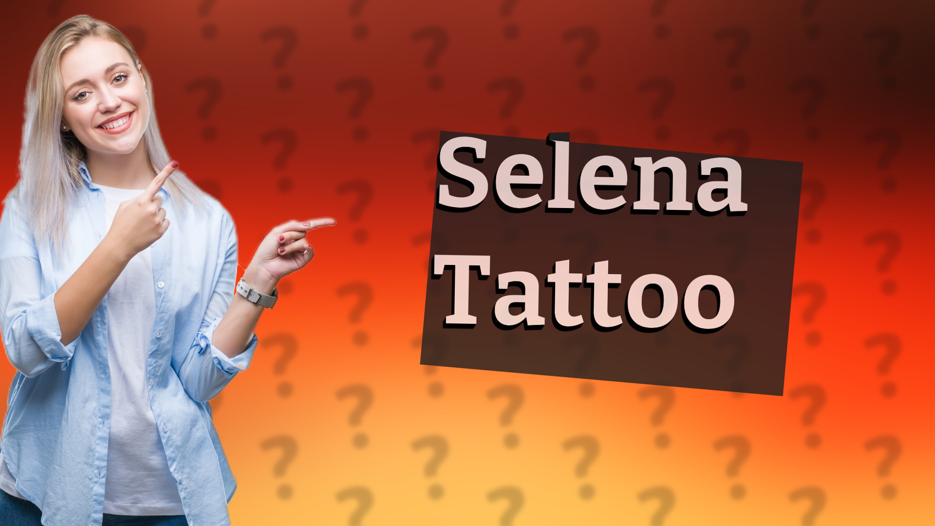 Selena Tattoo