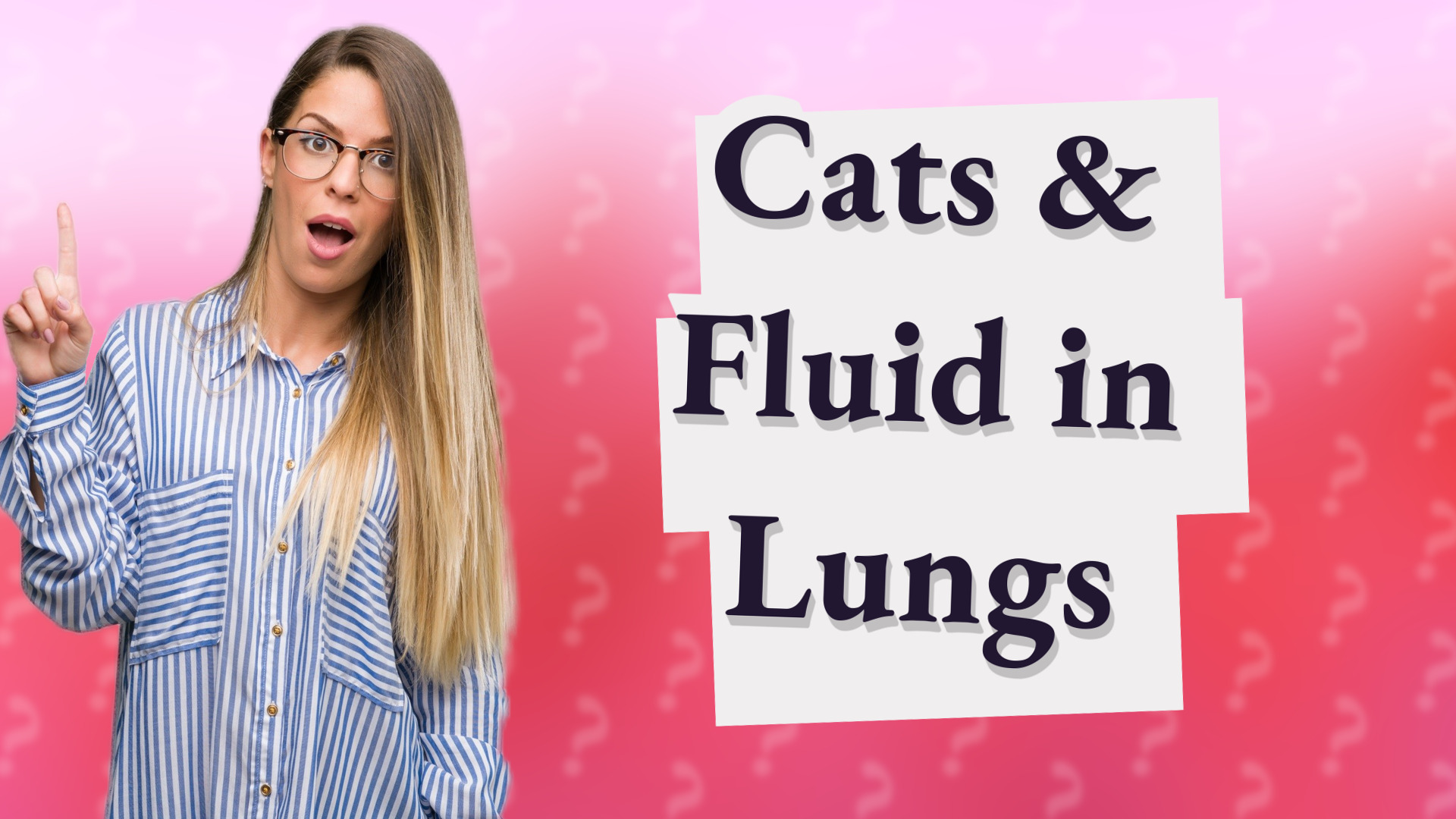 Cats & Fluid in Lungs