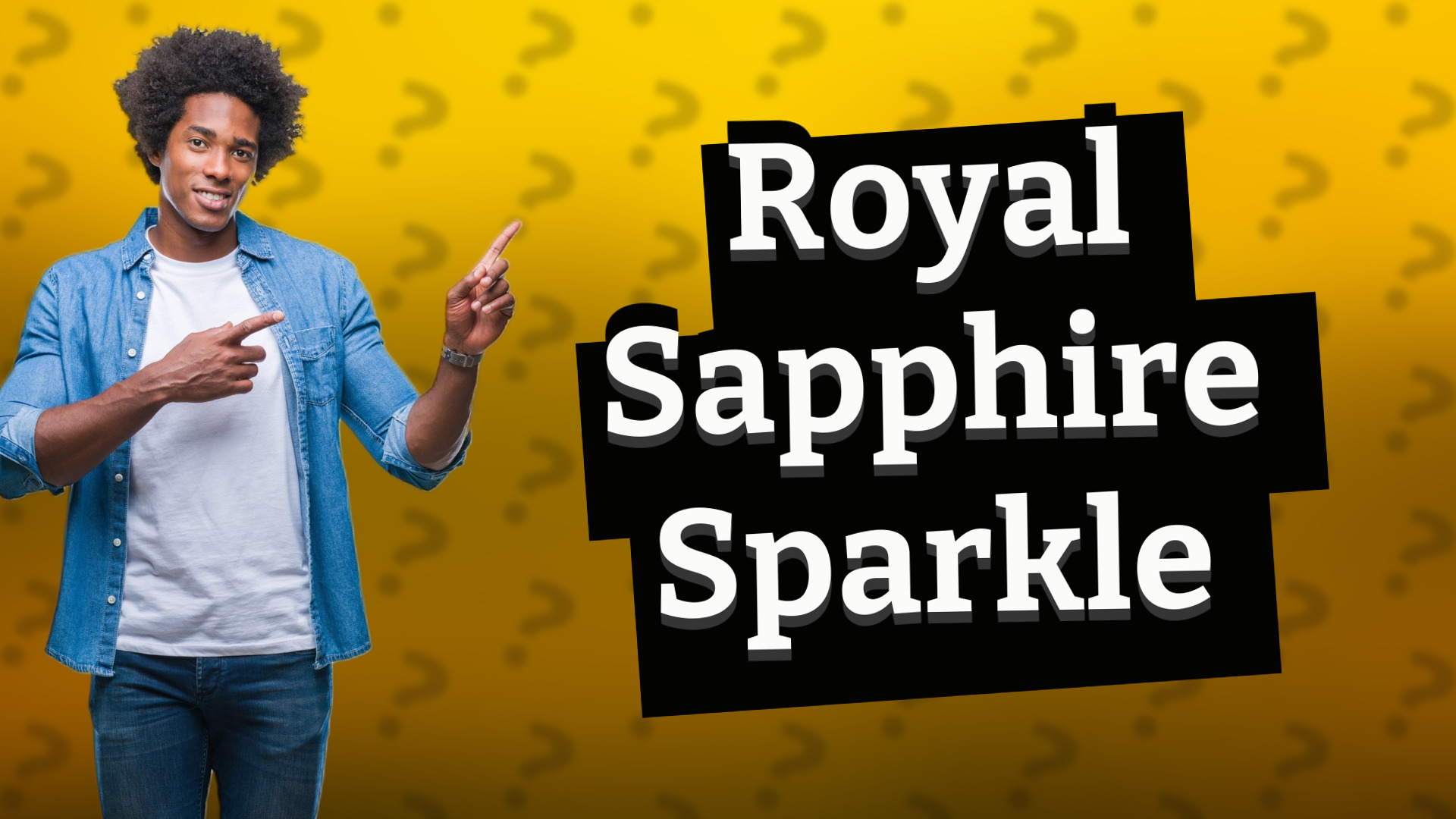 Royal Sapphire Sparkle