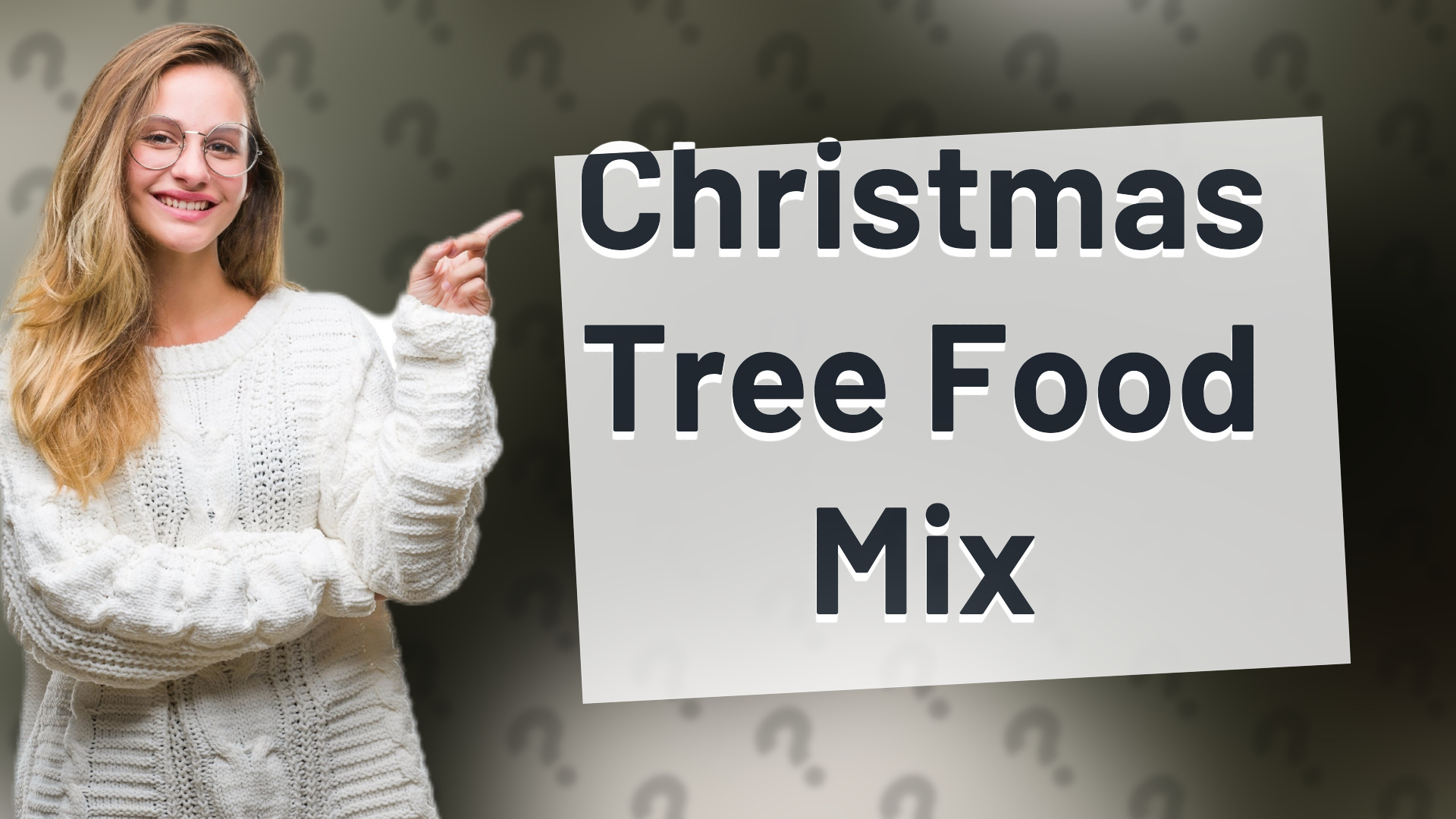 Christmas Tree Food Mix