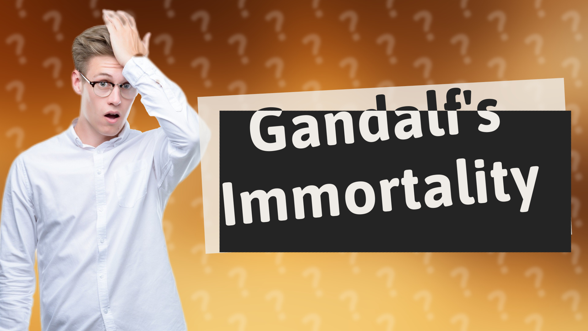 Gandalf's Immortality