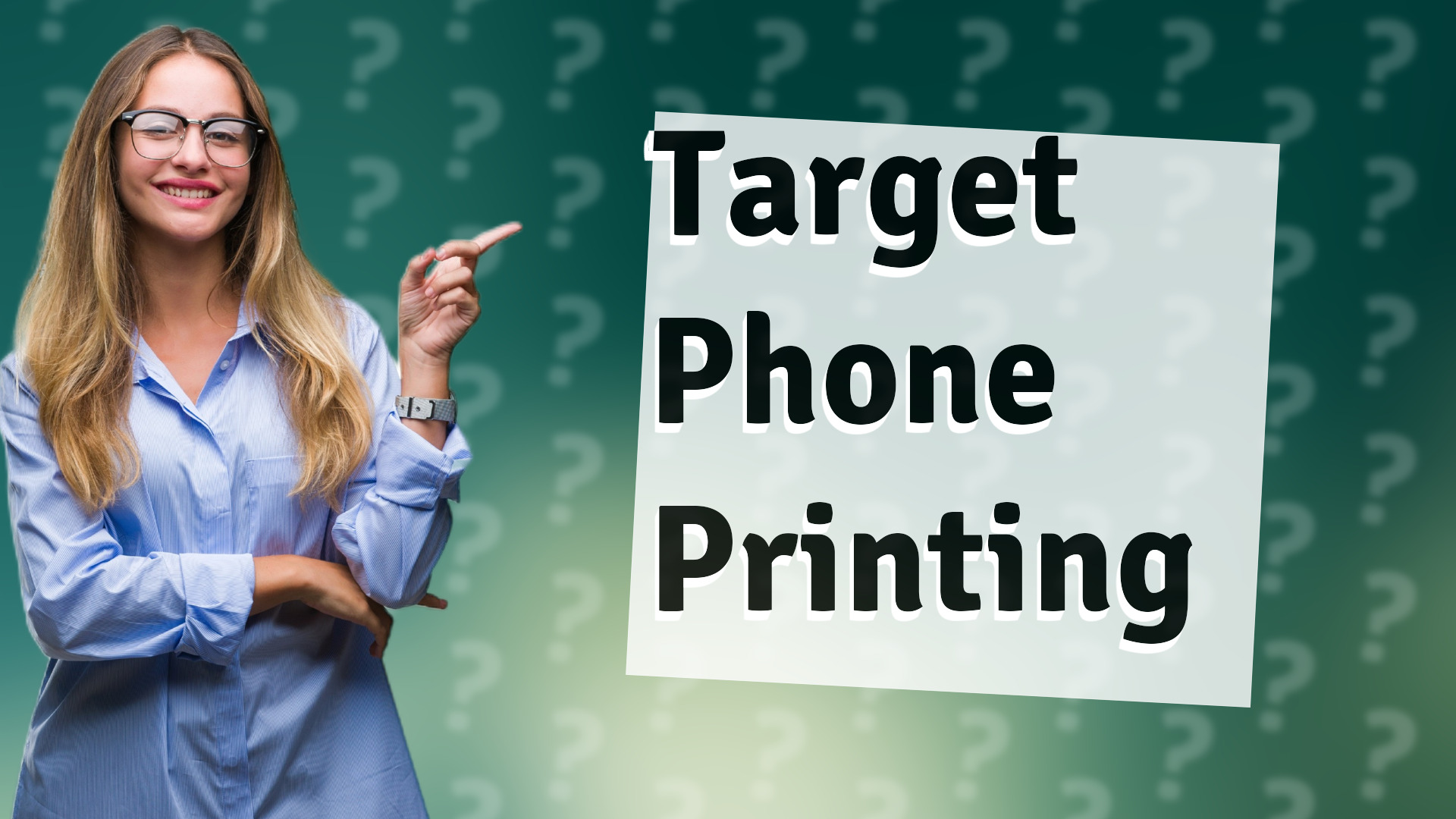 Target Phone Printing