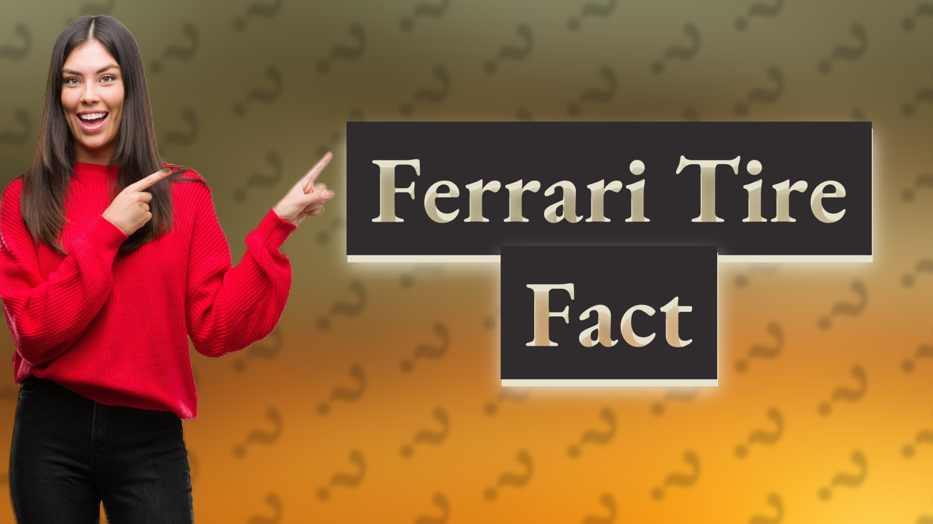 Ferrari Tire Fact