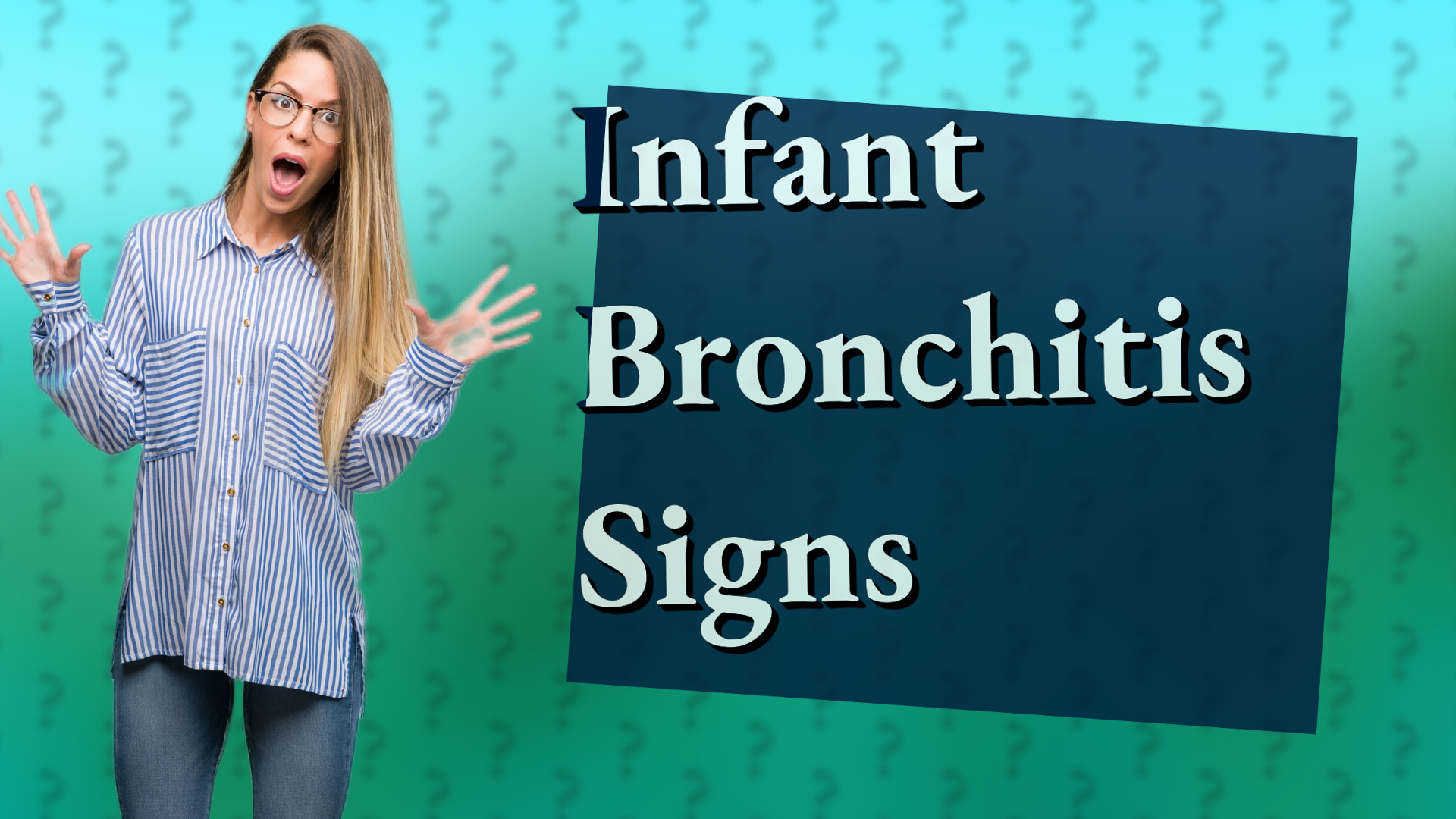 Infant Bronchitis Signs