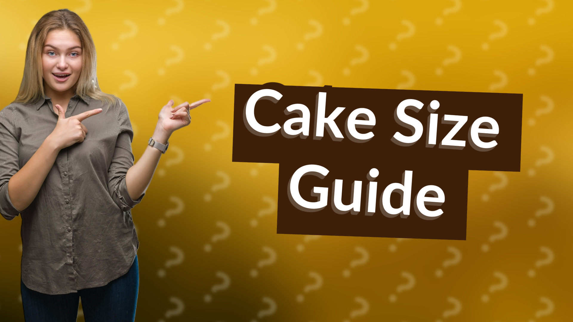 Cake Size Guide