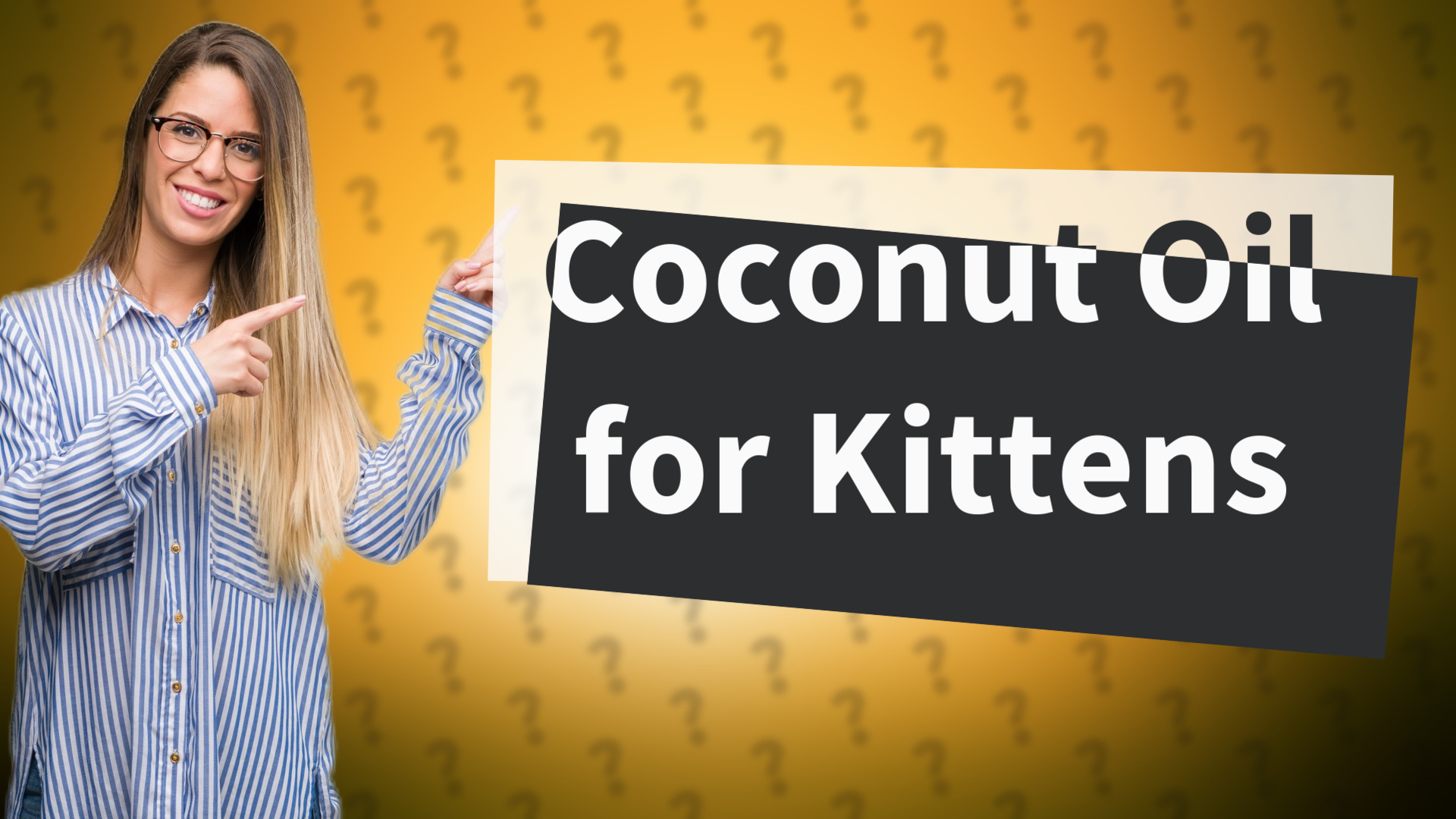 Coconut Oil for Kittens