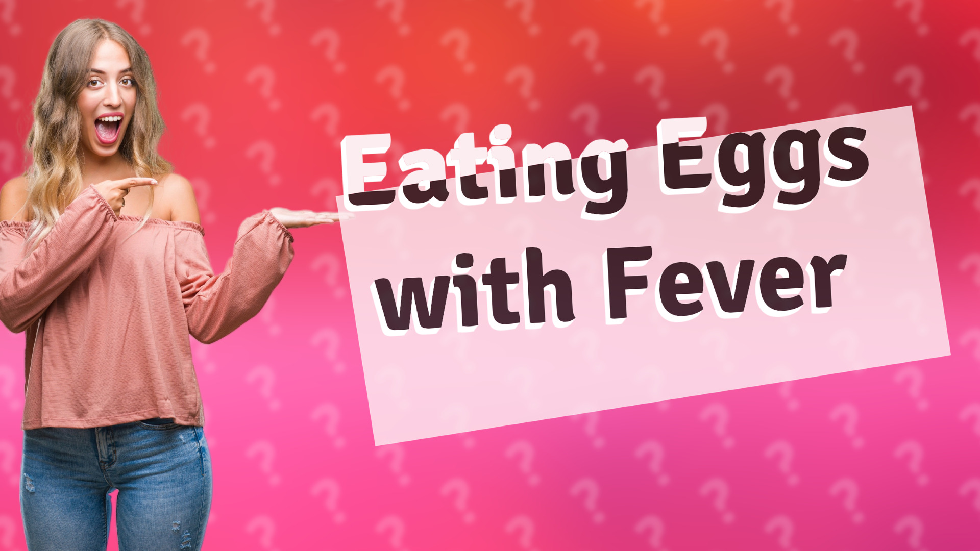 Eating Eggs with Fever