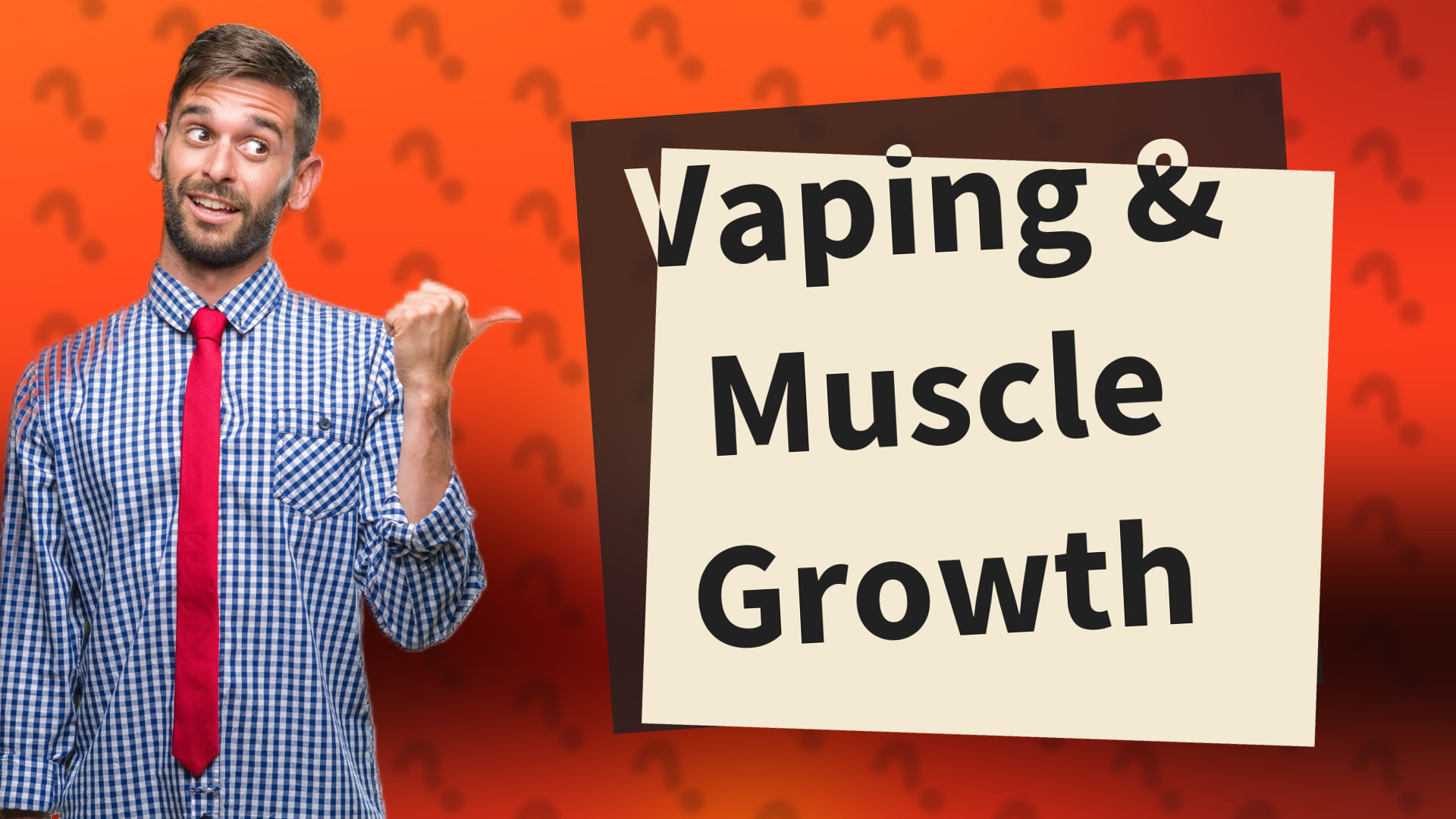 Vaping & Muscle Growth