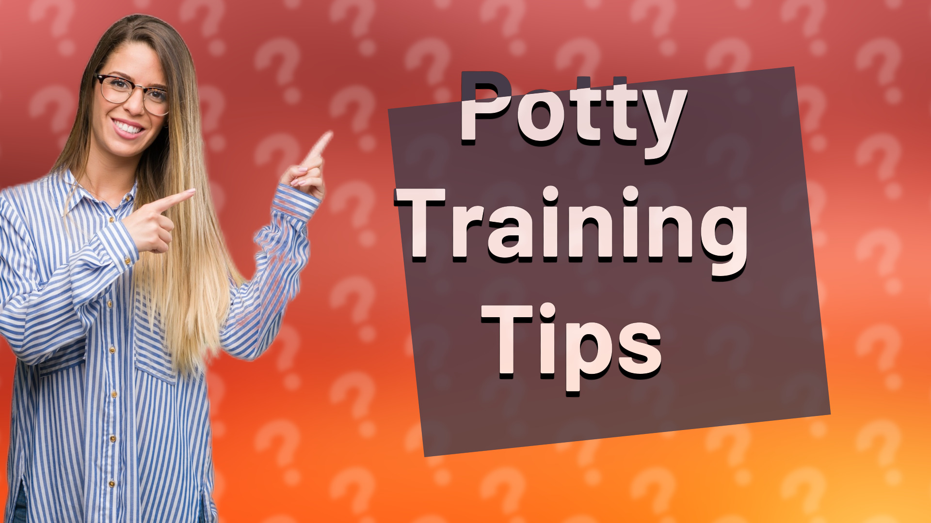 Potty Training Tips