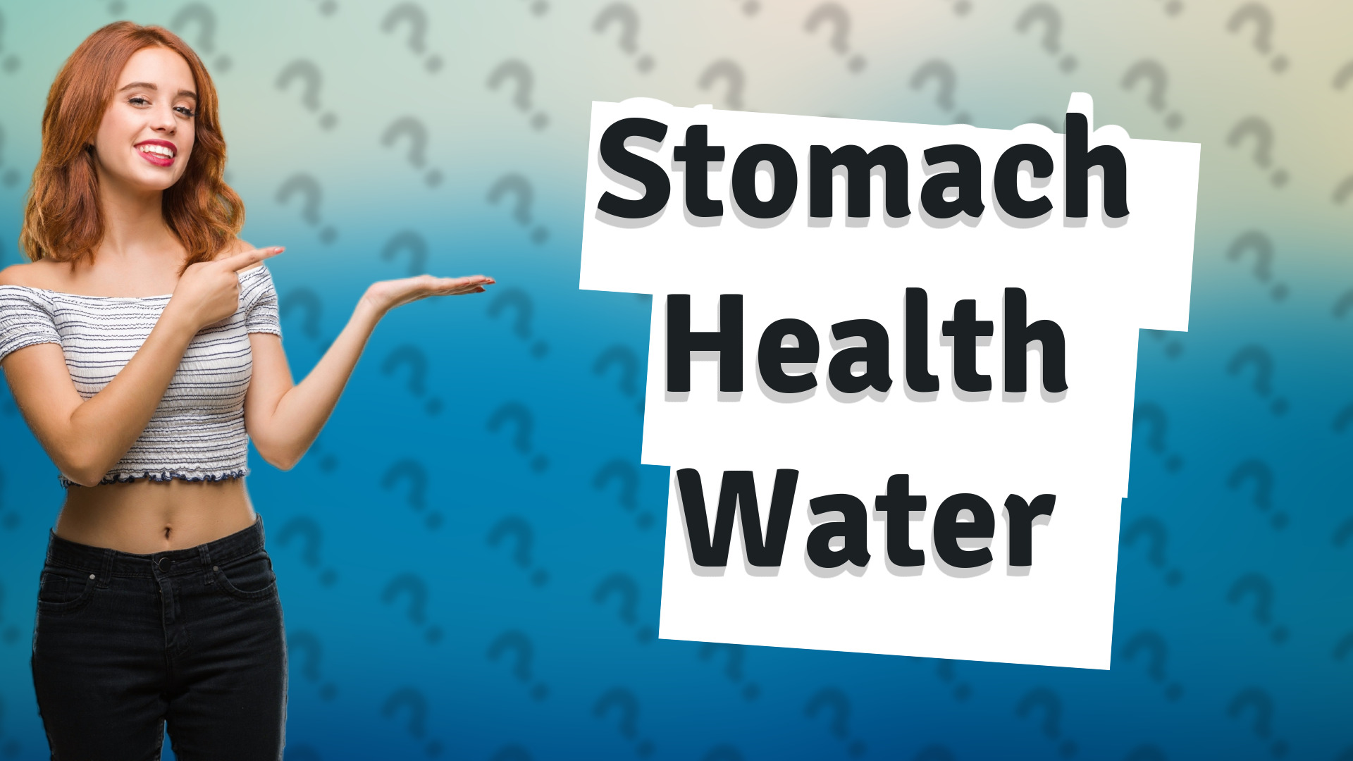 Stomach Health Water