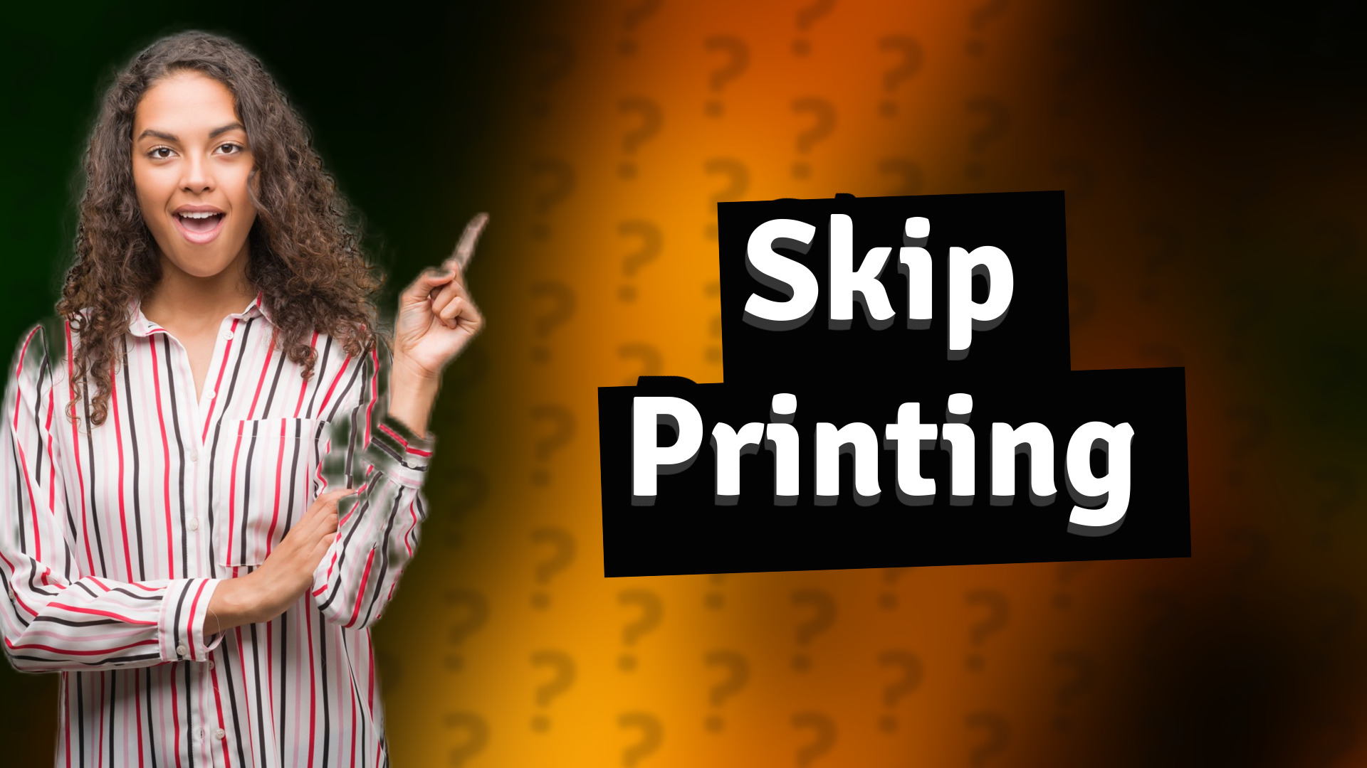 Skip Printing