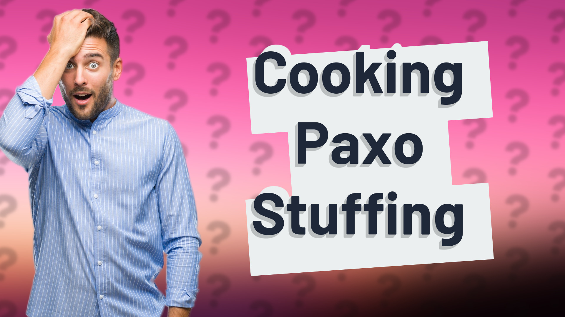 Cooking Paxo Stuffing