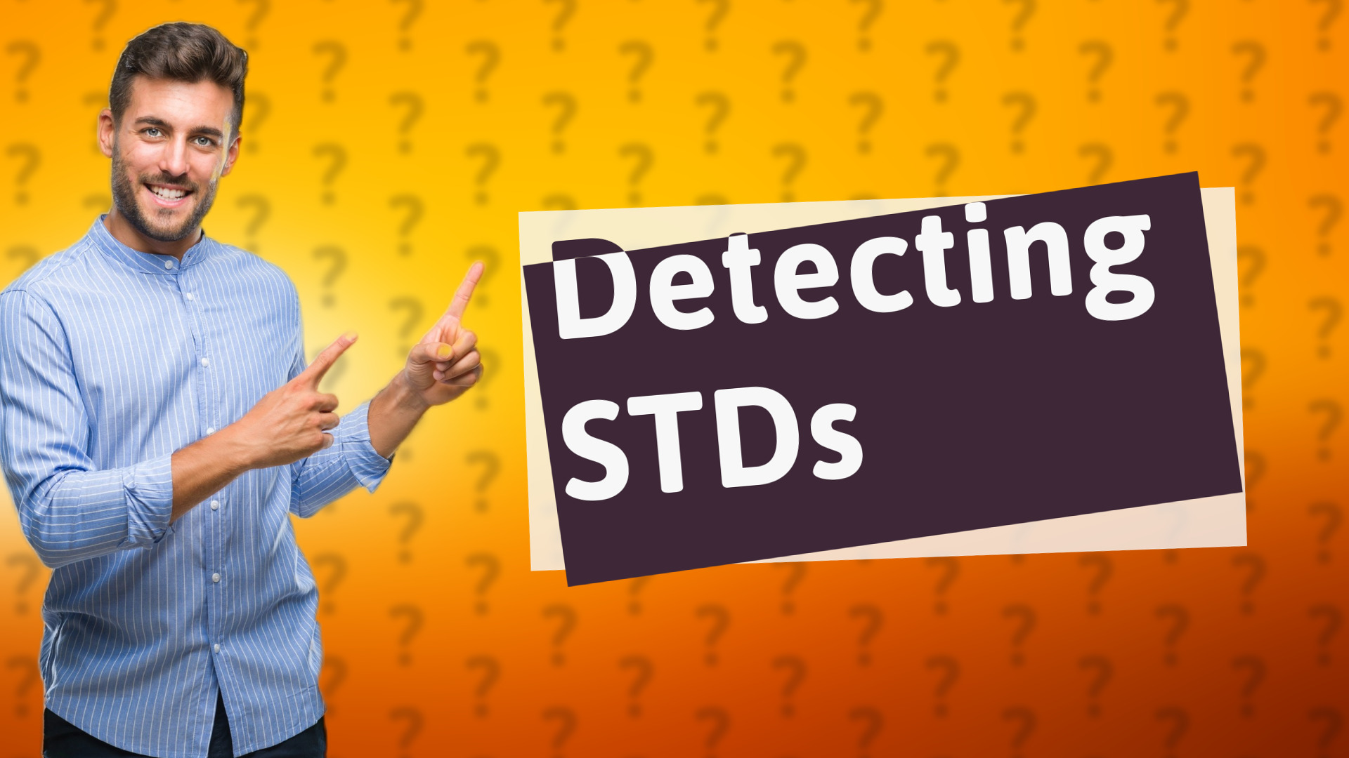 Detecting STDs