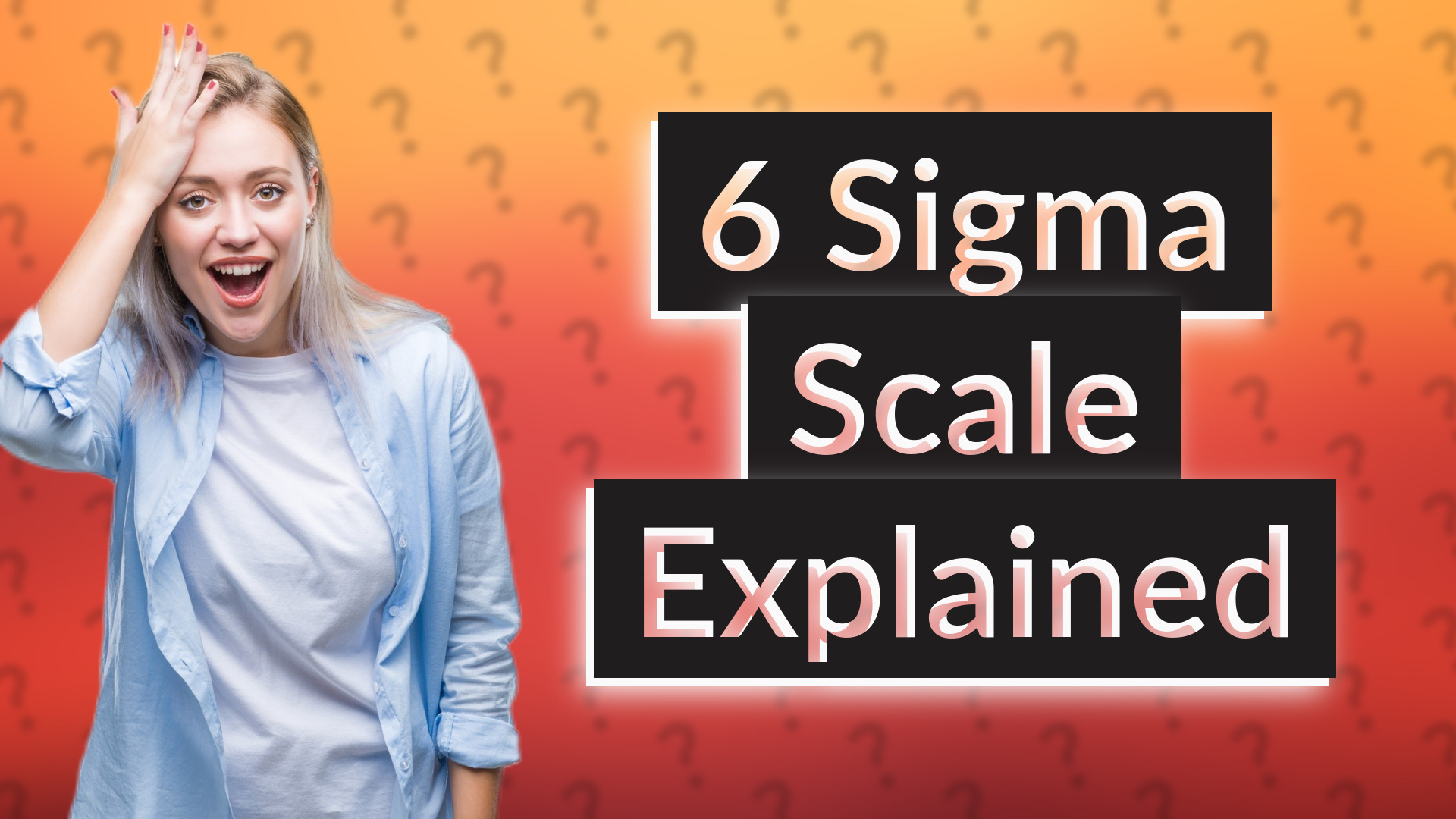 6 Sigma Scale Explained