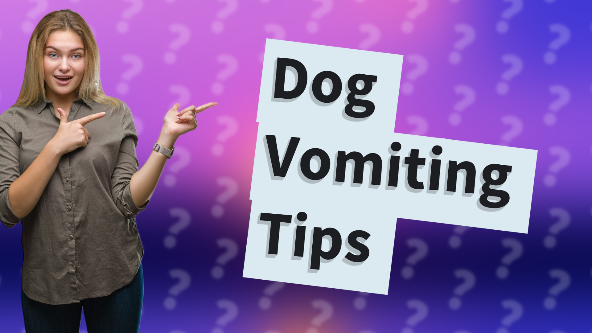 Dog Vomiting Tips
