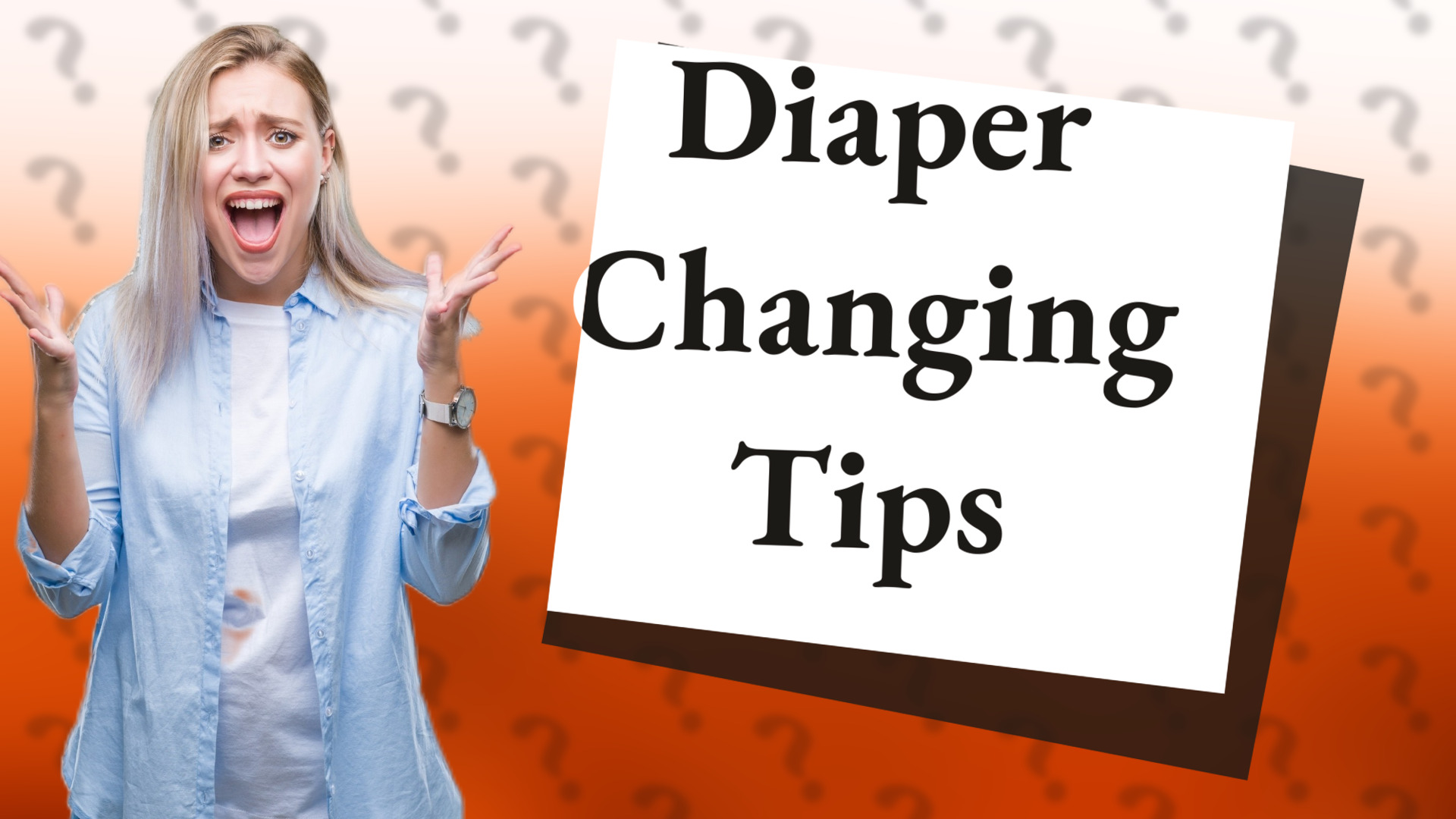 Diaper Changing Tips