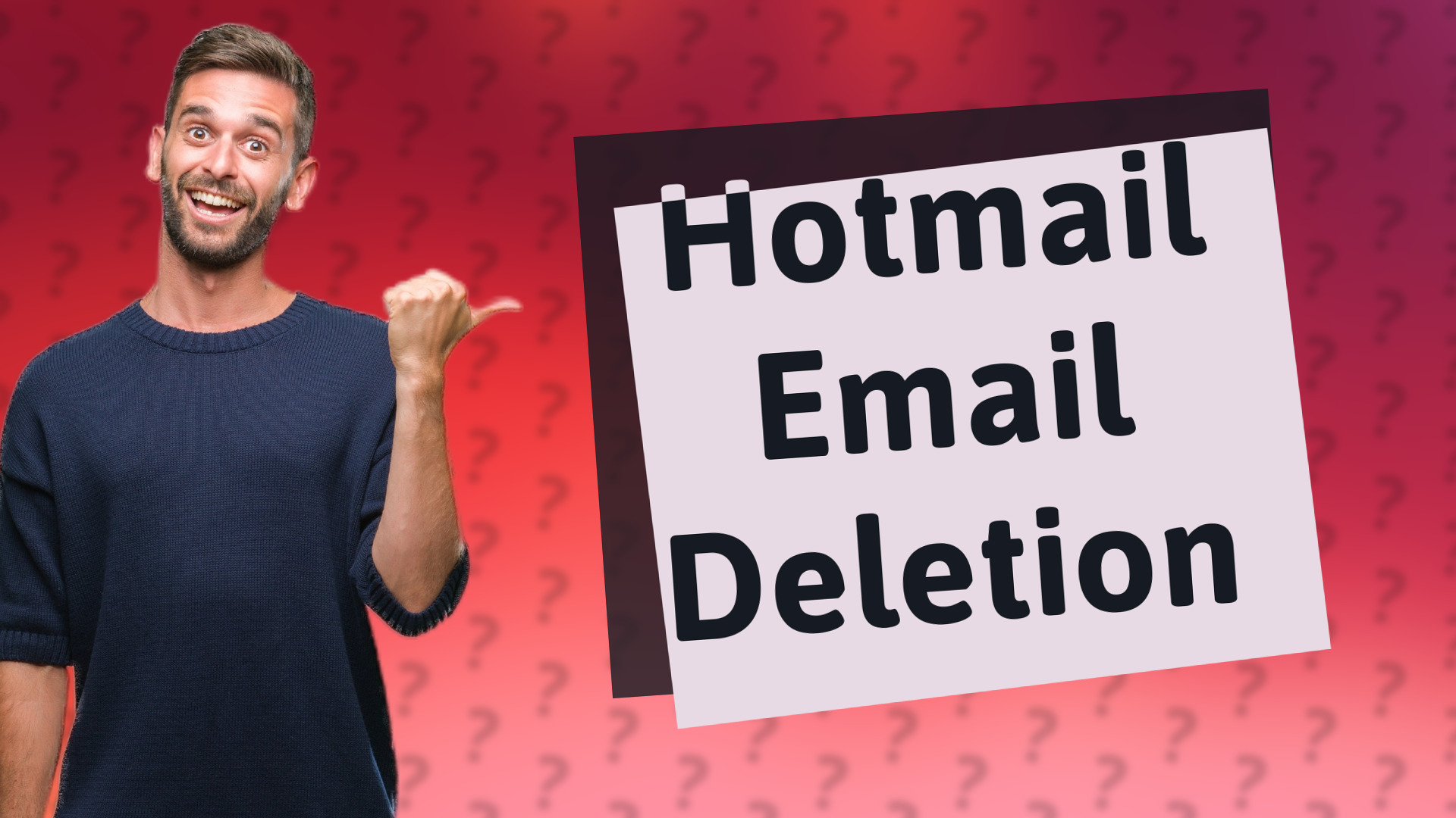 Hotmail Email Deletion