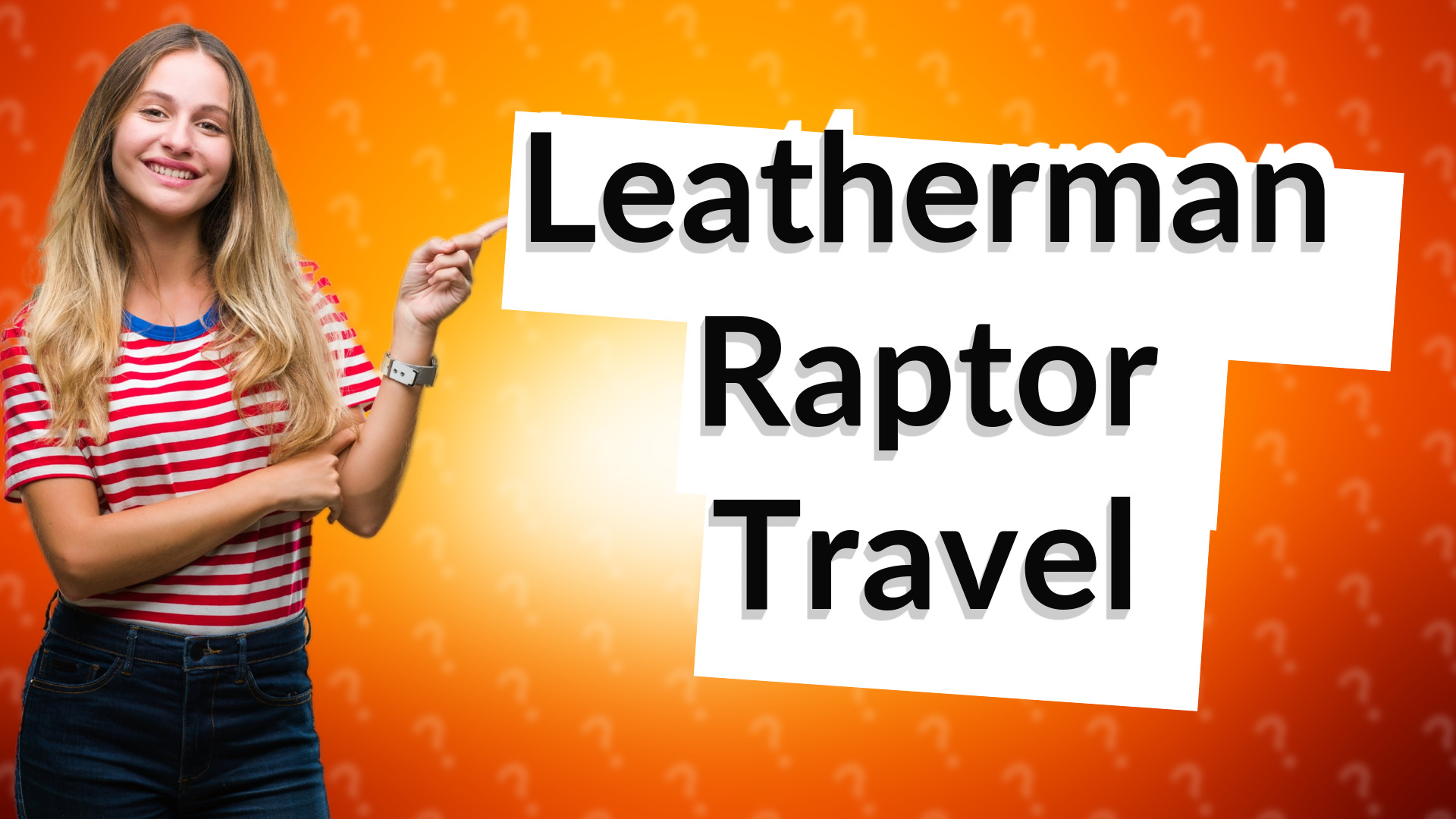 Leatherman Raptor Travel