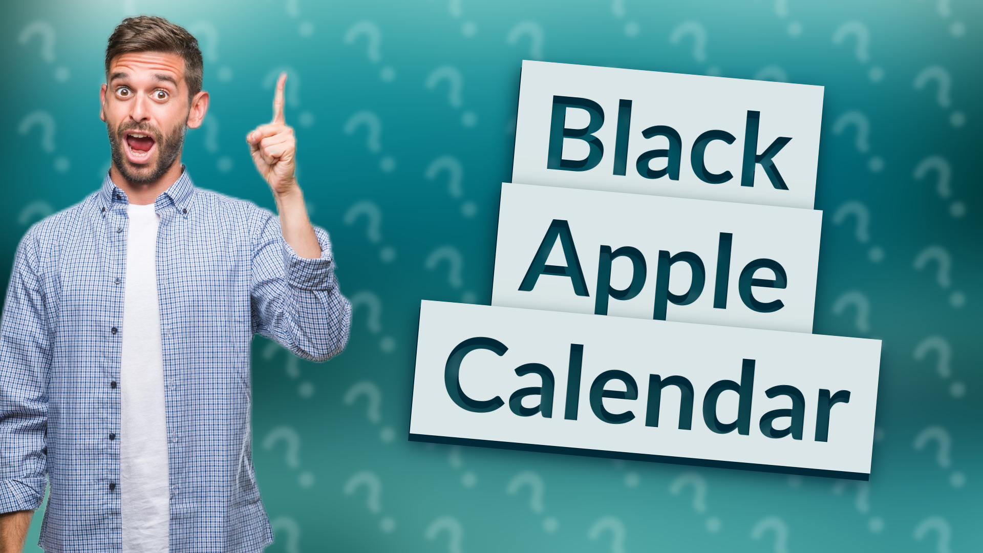 Black Apple Calendar