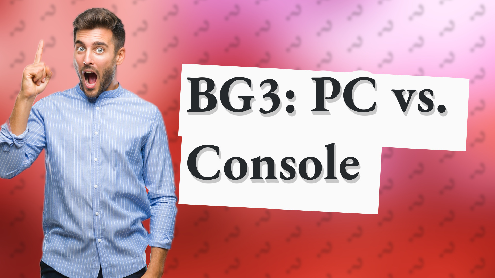 BG3: PC vs. Console