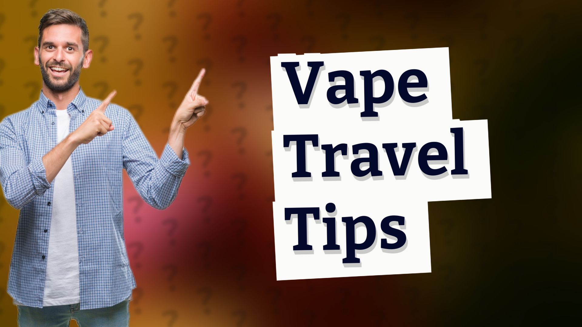 Vape Travel Tips