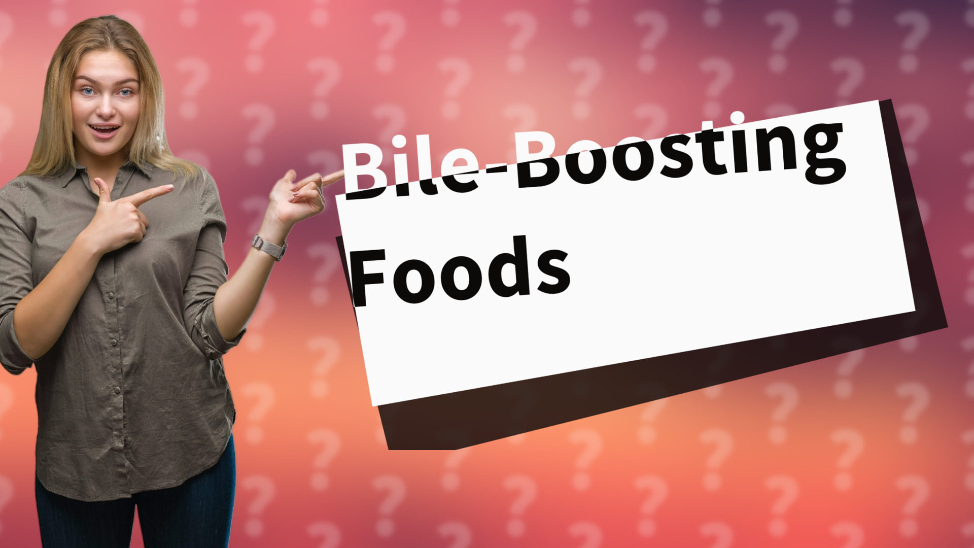 Bile-Boosting Foods