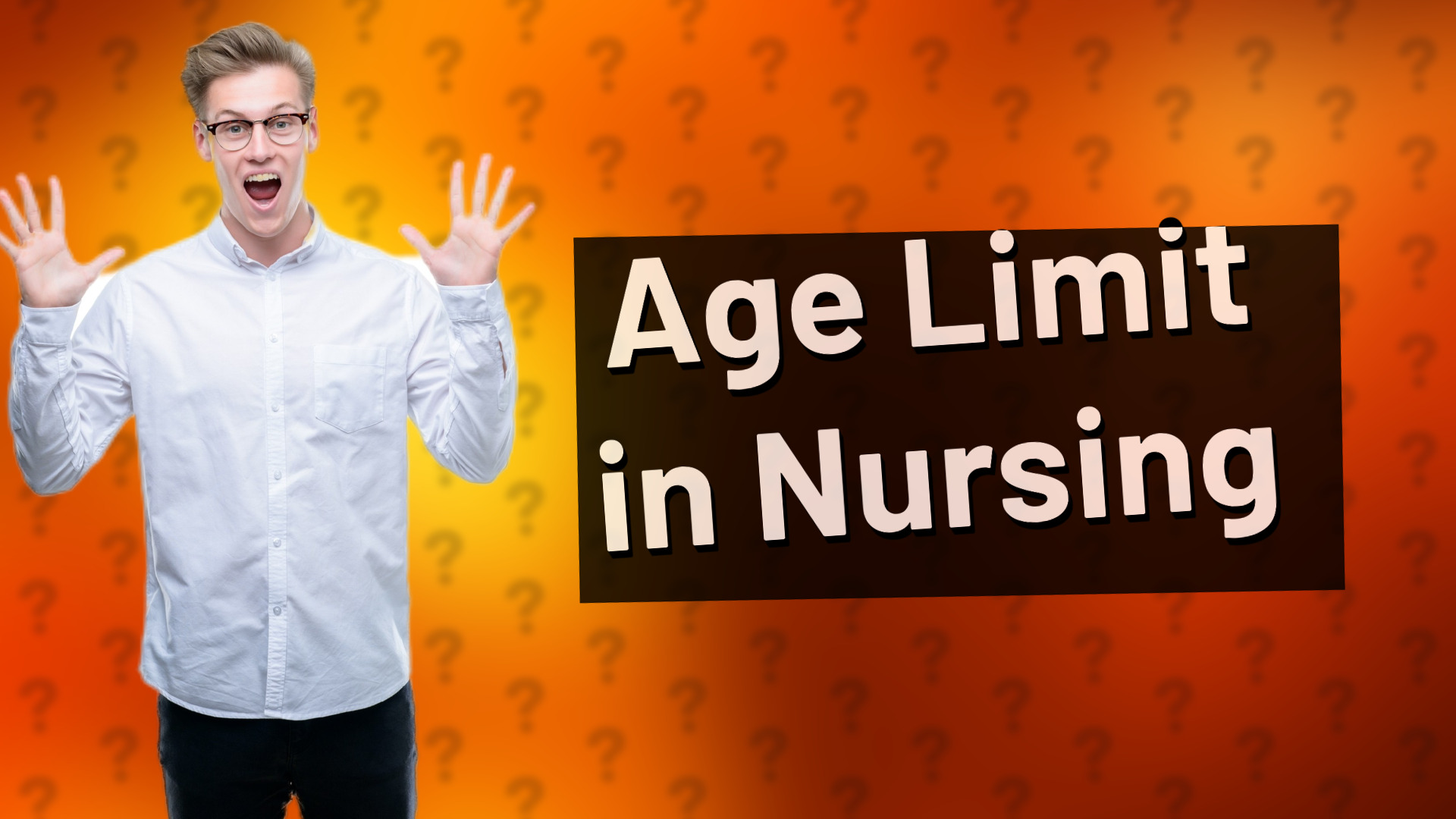 Age Limit in Nursing