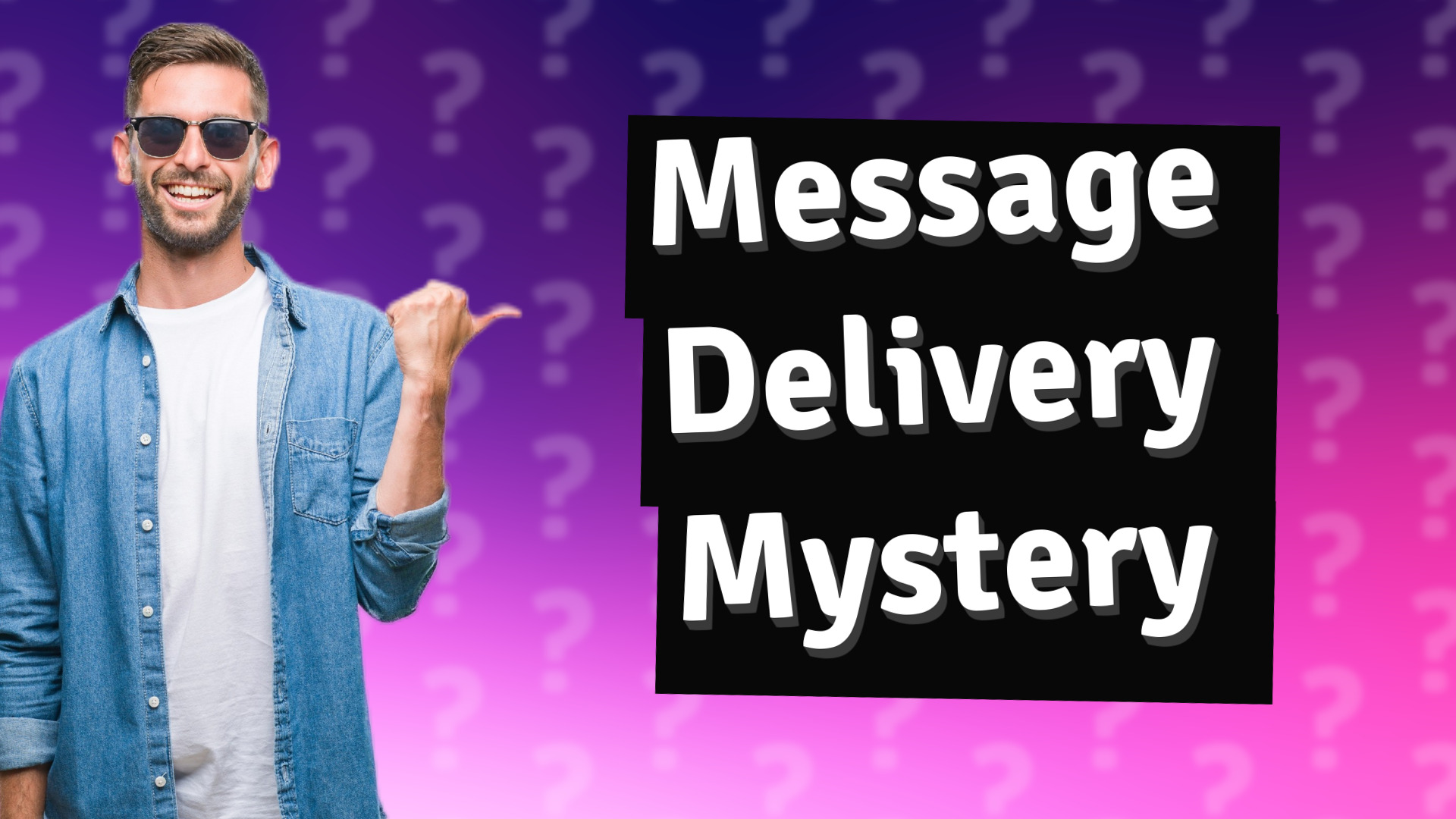 Message Delivery Mystery