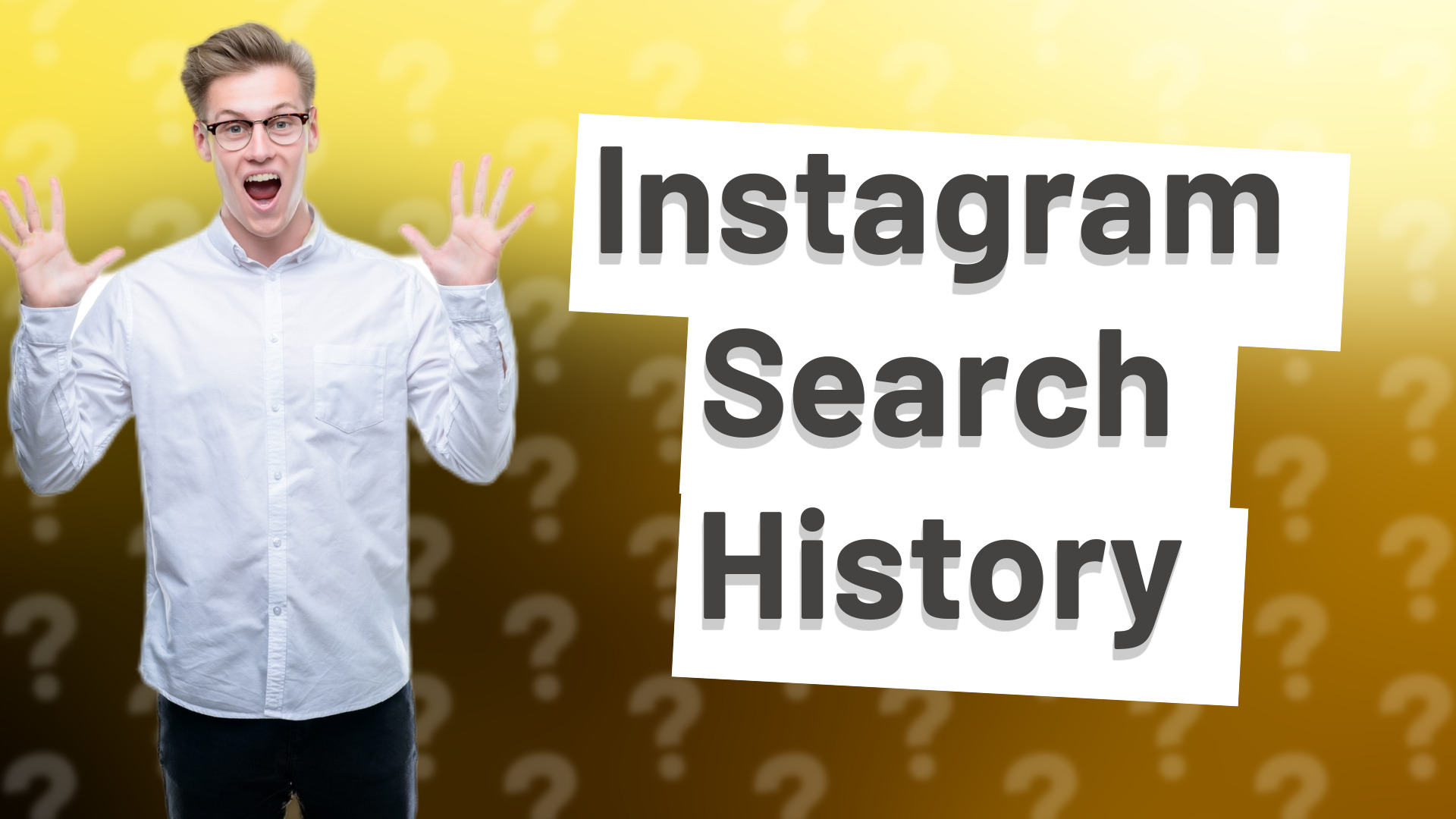 Instagram Search History