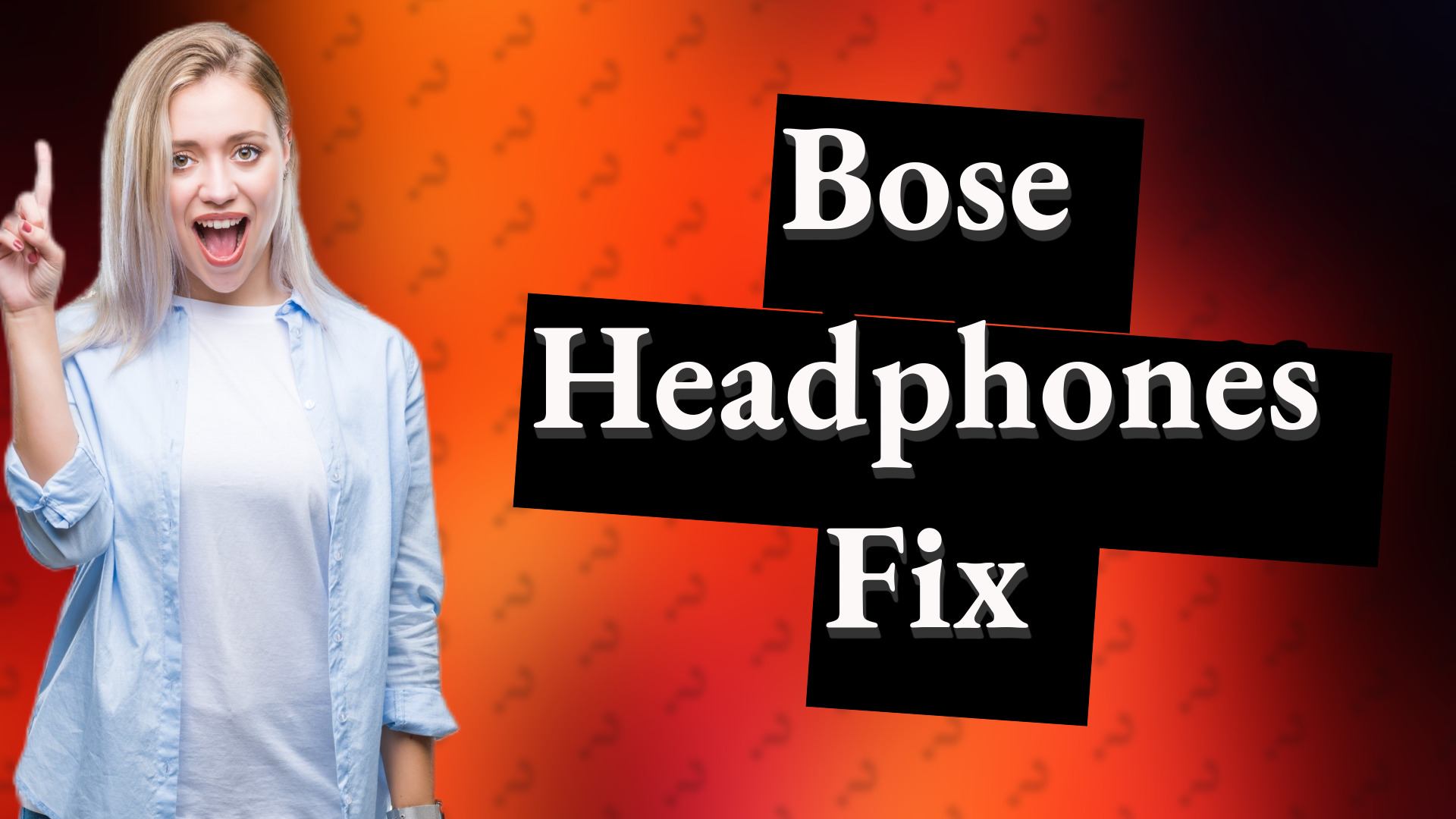 Bose Headphones Fix