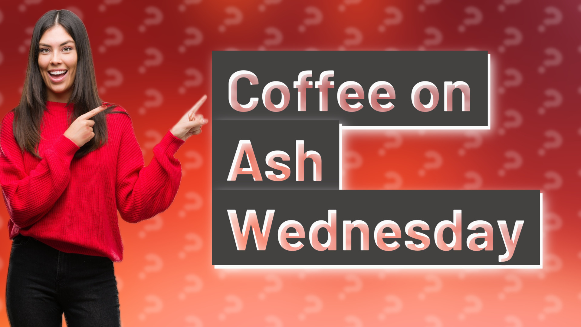 Coffee on Ash Wednesday