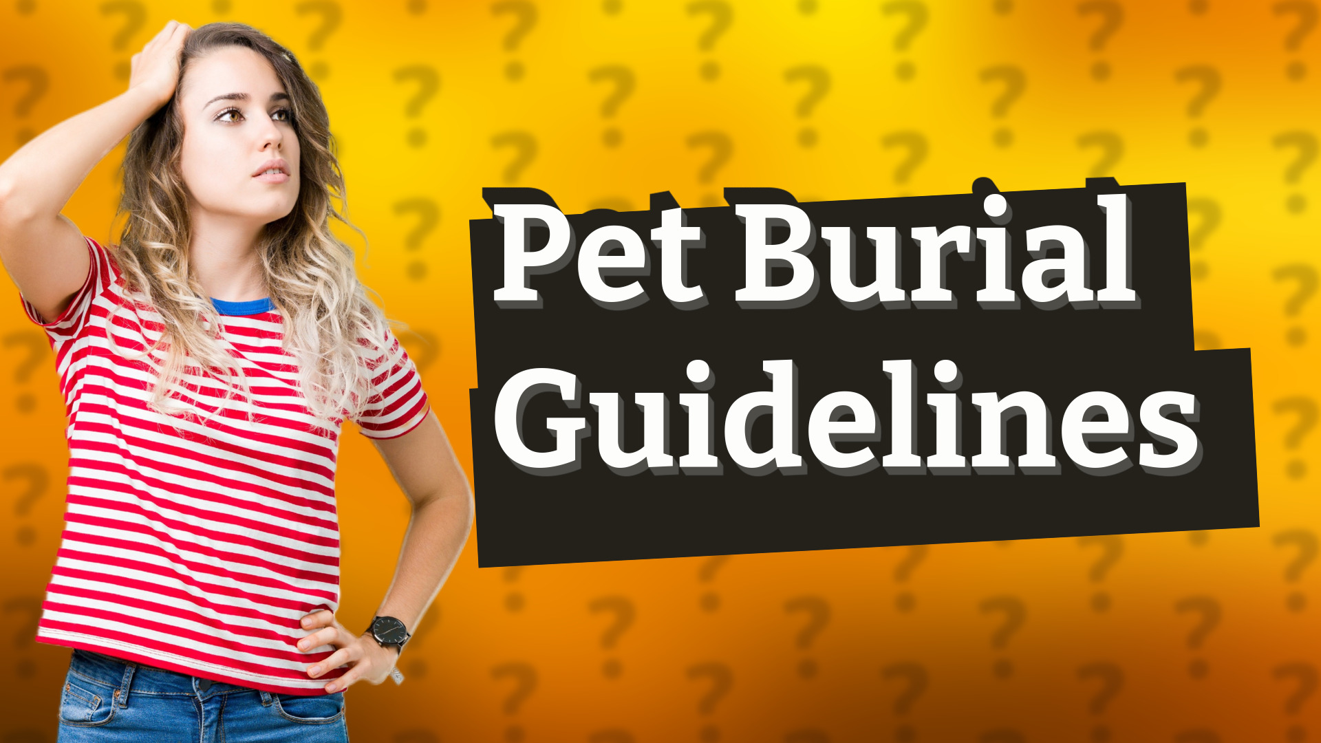 Pet Burial Guidelines