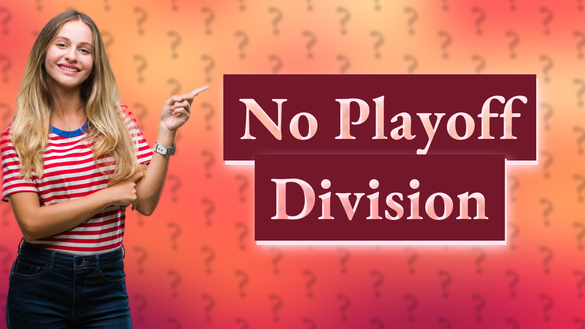 No Playoff Division