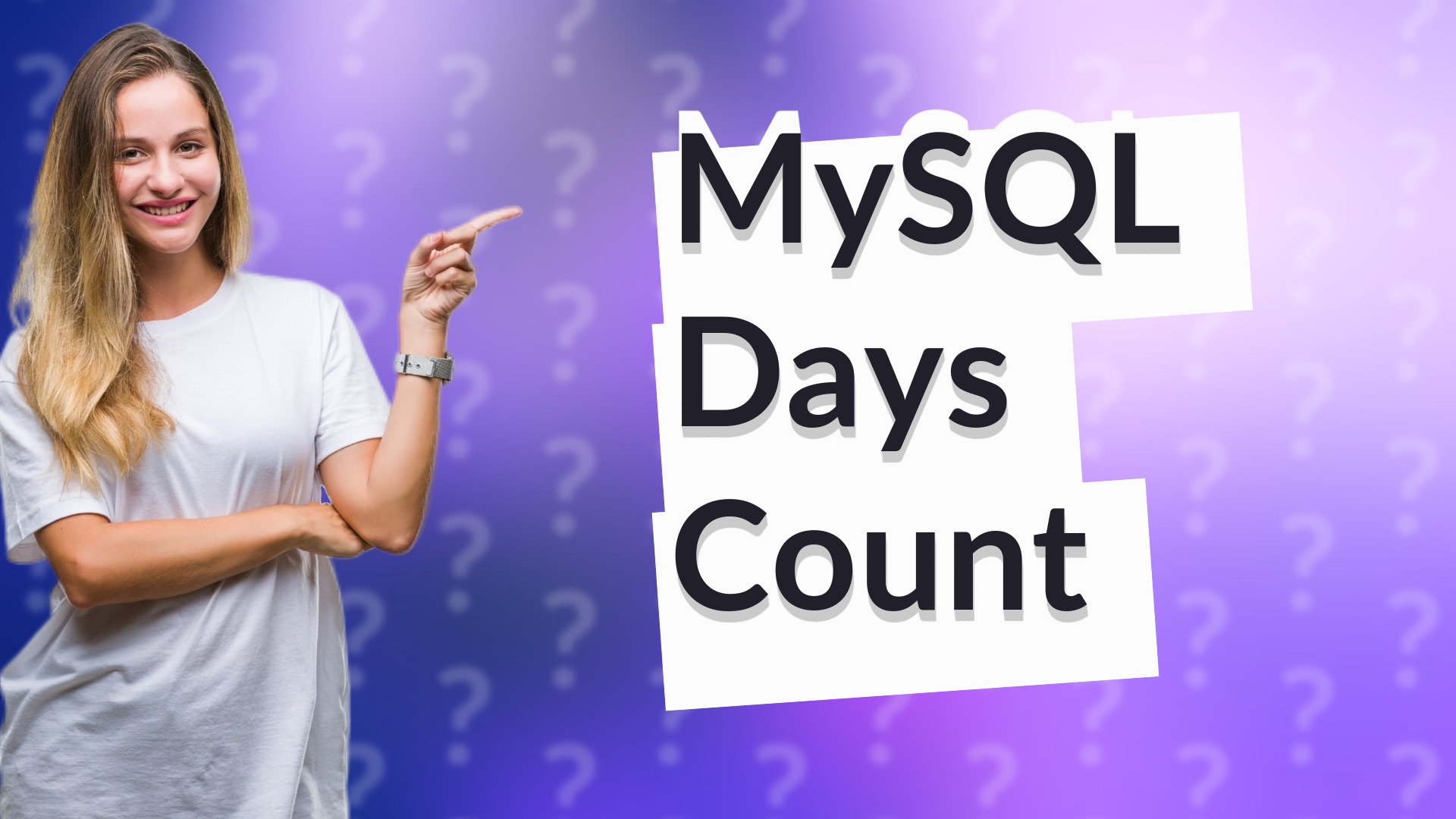 MySQL Days Count
