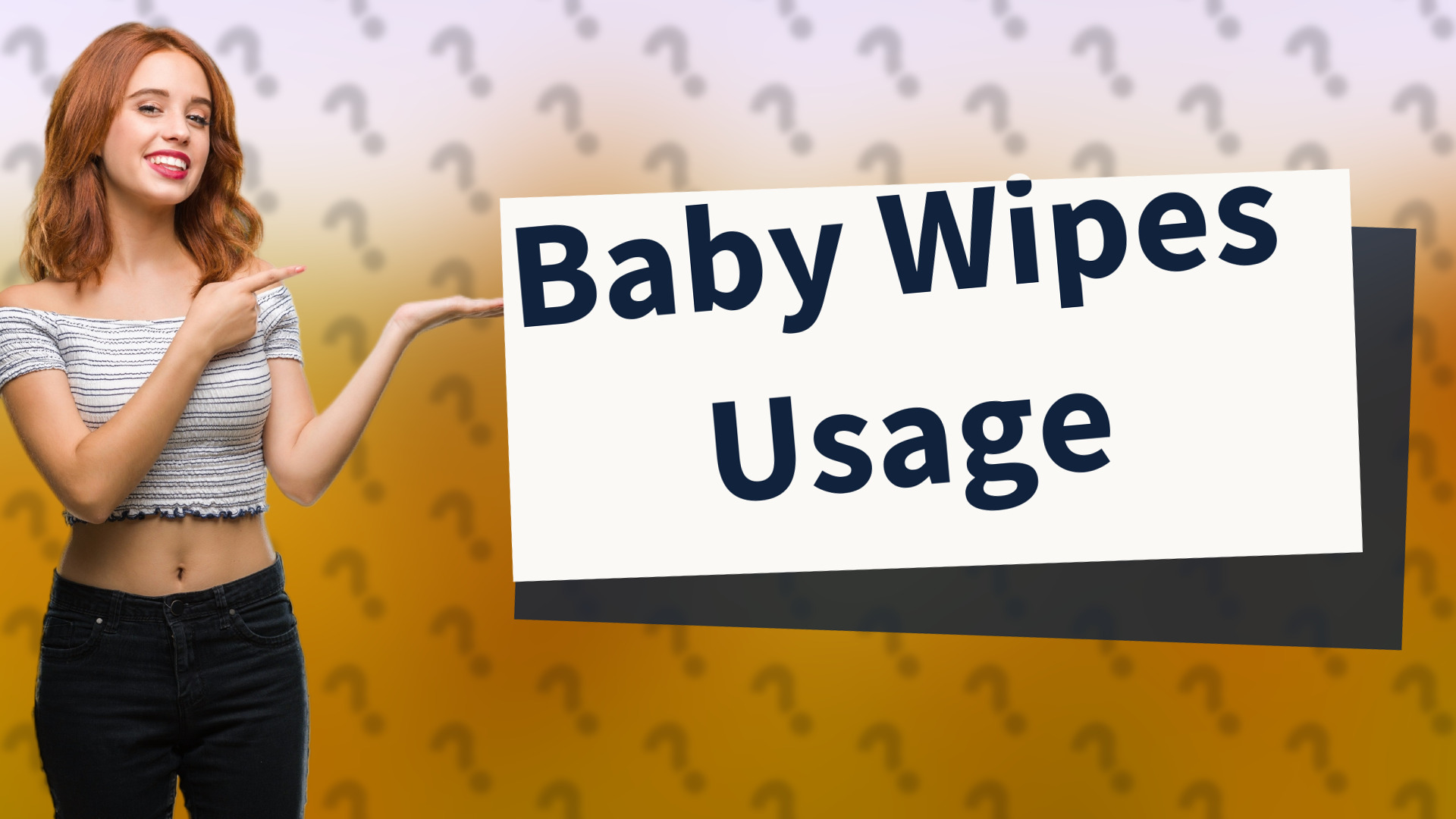 Baby Wipes Usage