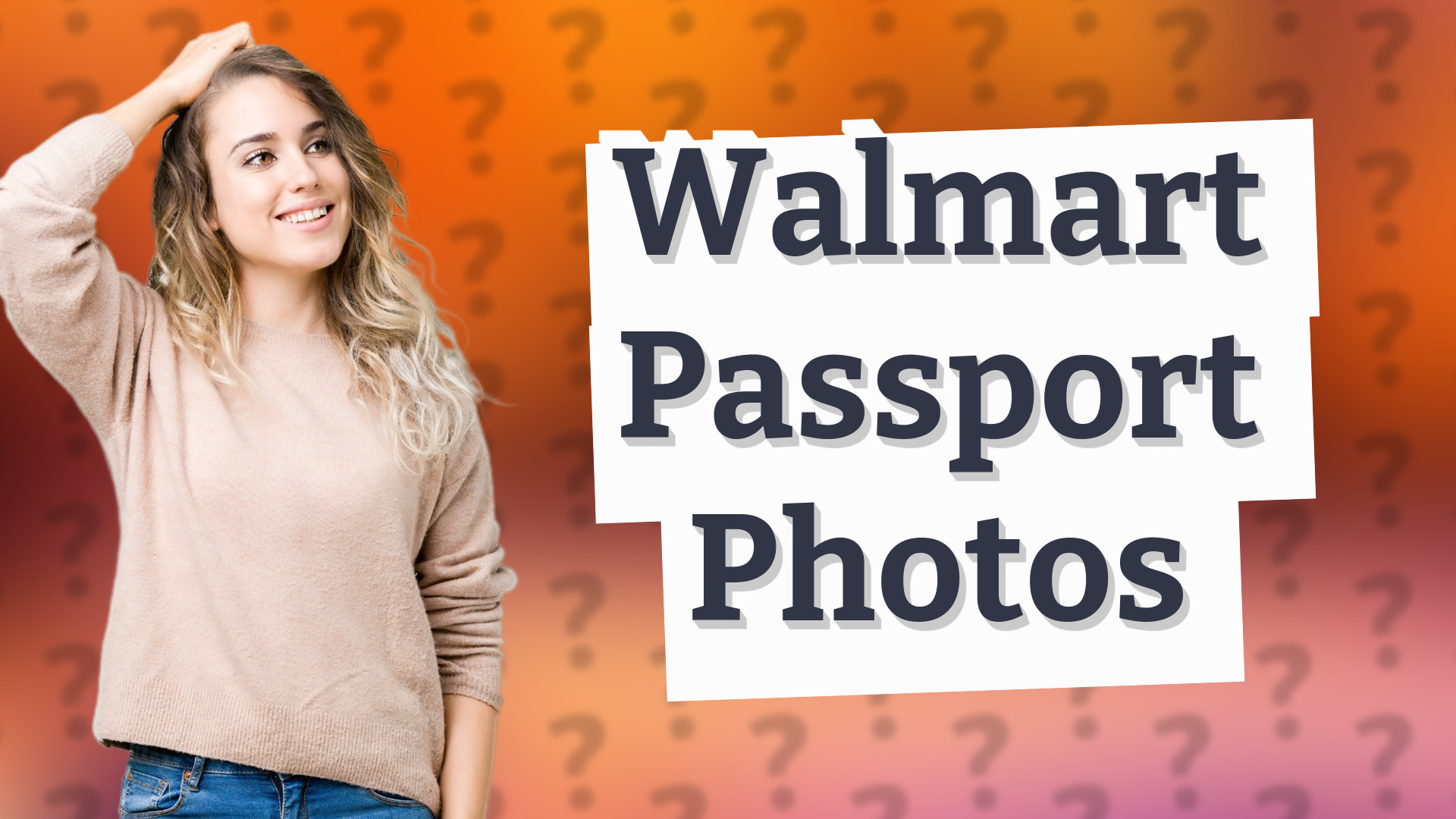 Walmart Passport Photos