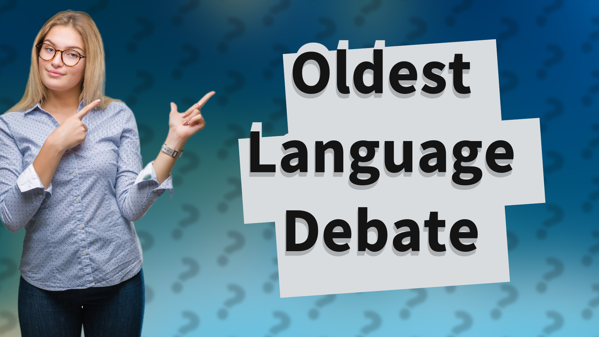 Oldest Language Debate