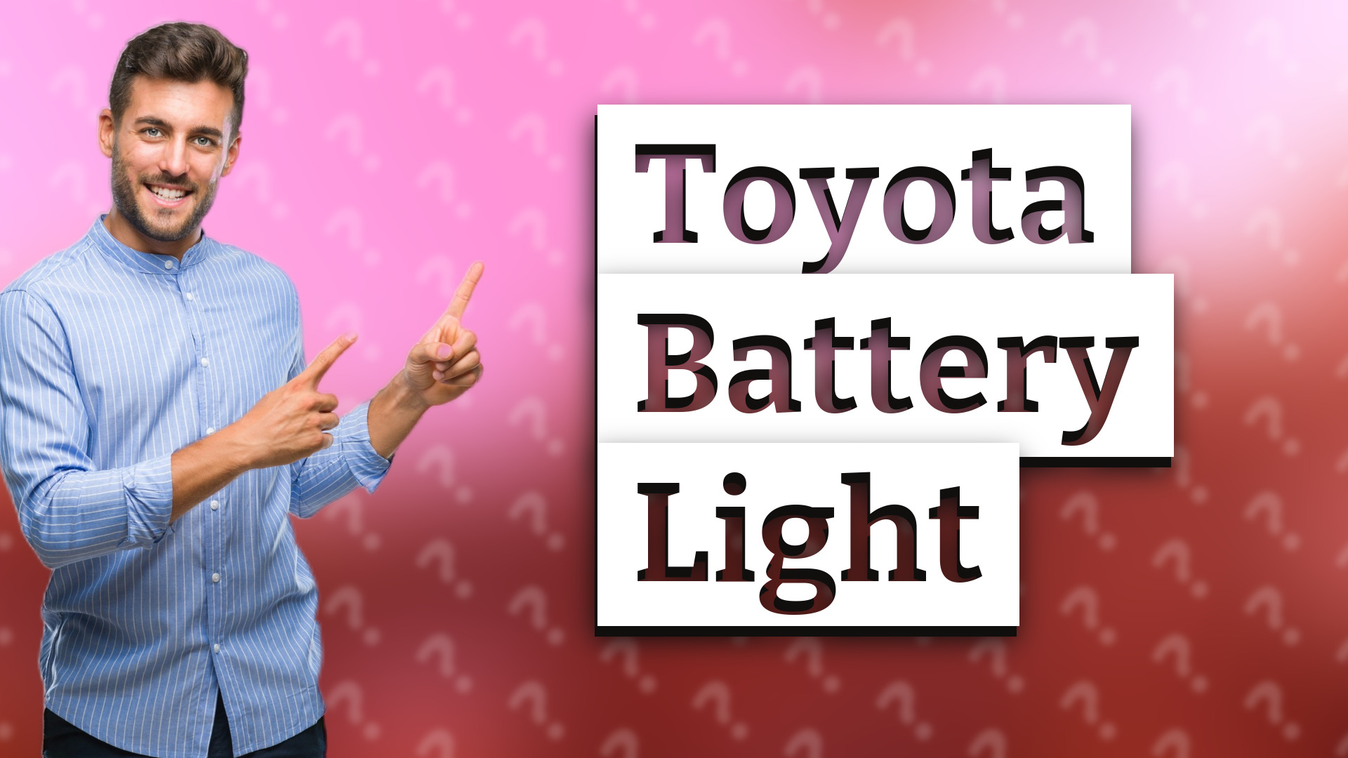 Toyota Battery Light