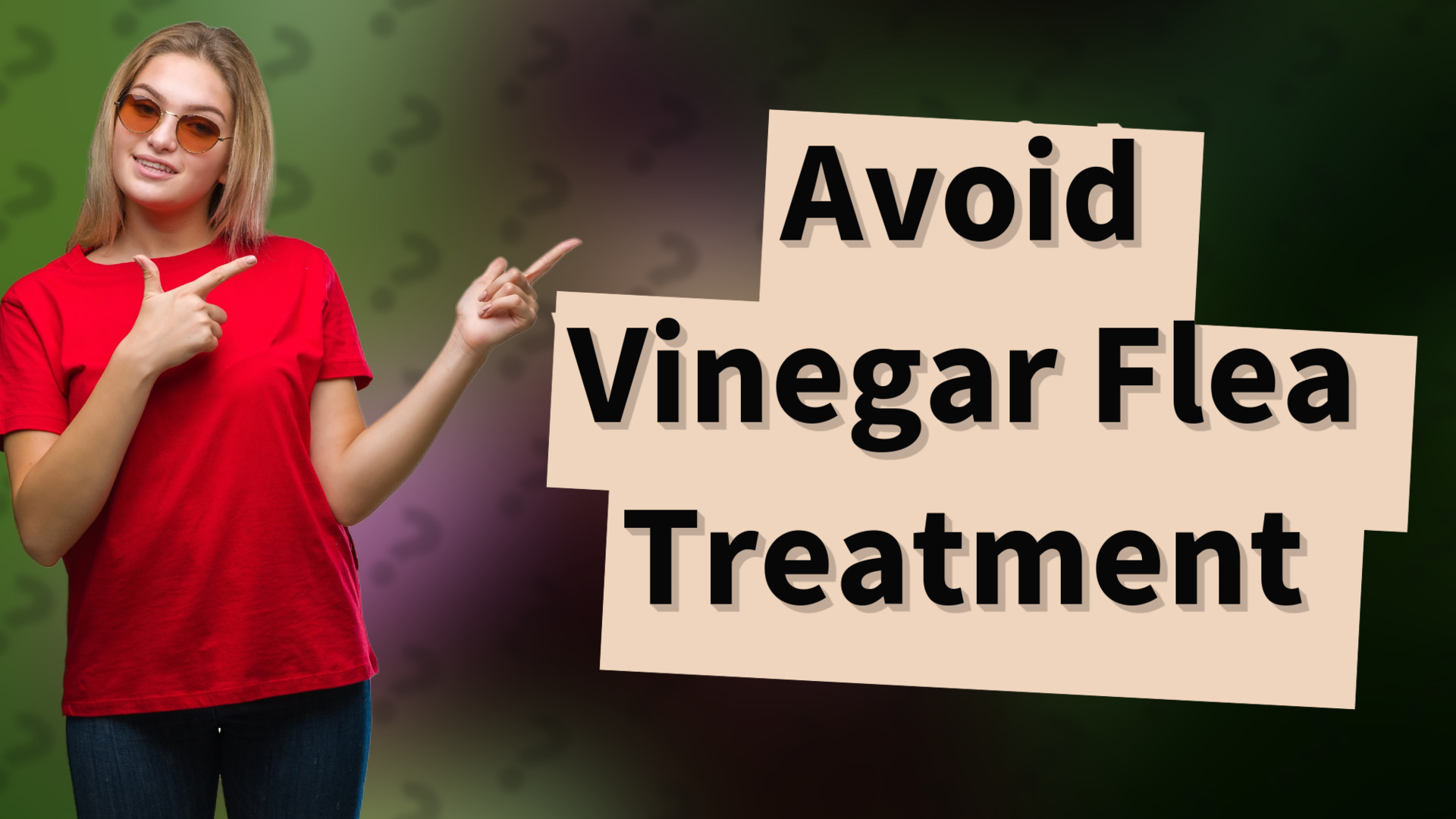 Avoid Vinegar Flea Treatment