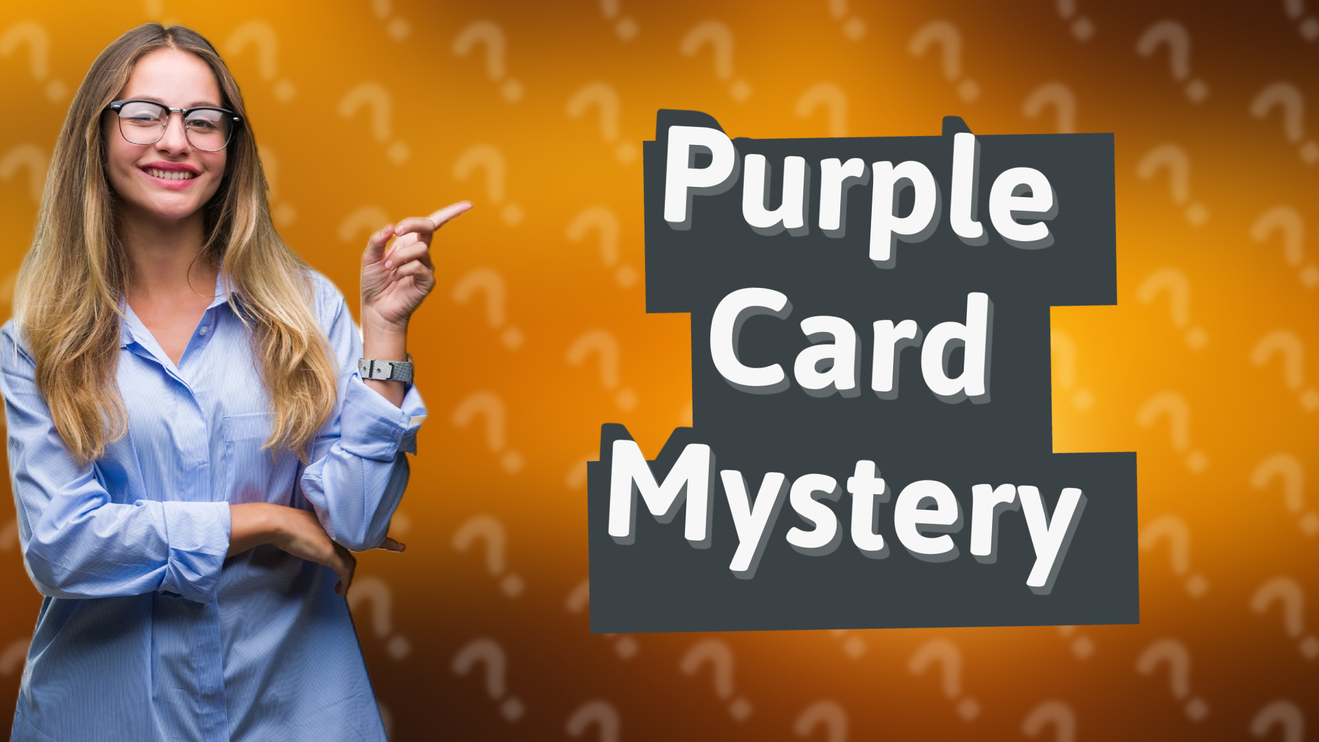 Purple Card Mystery