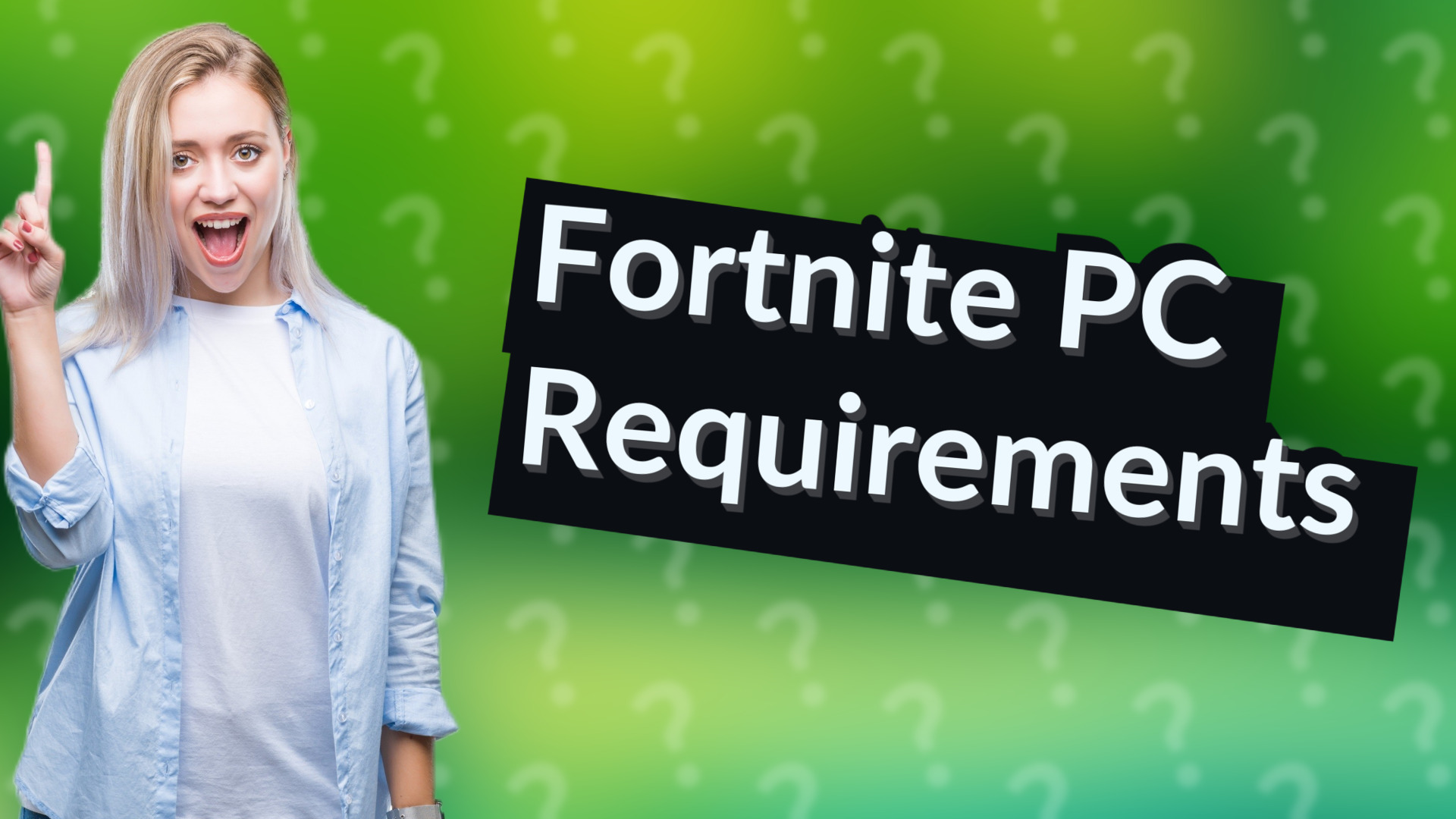 Fortnite PC Requirements