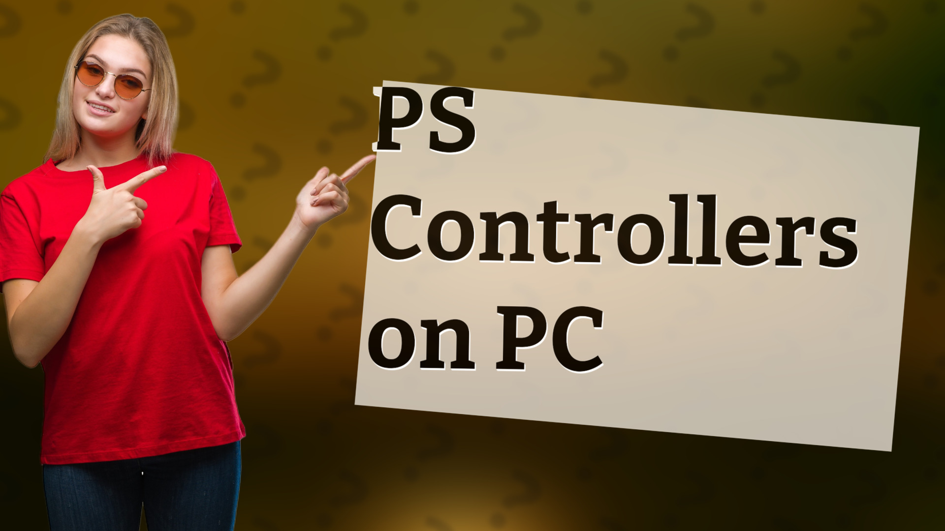 PS Controllers on PC