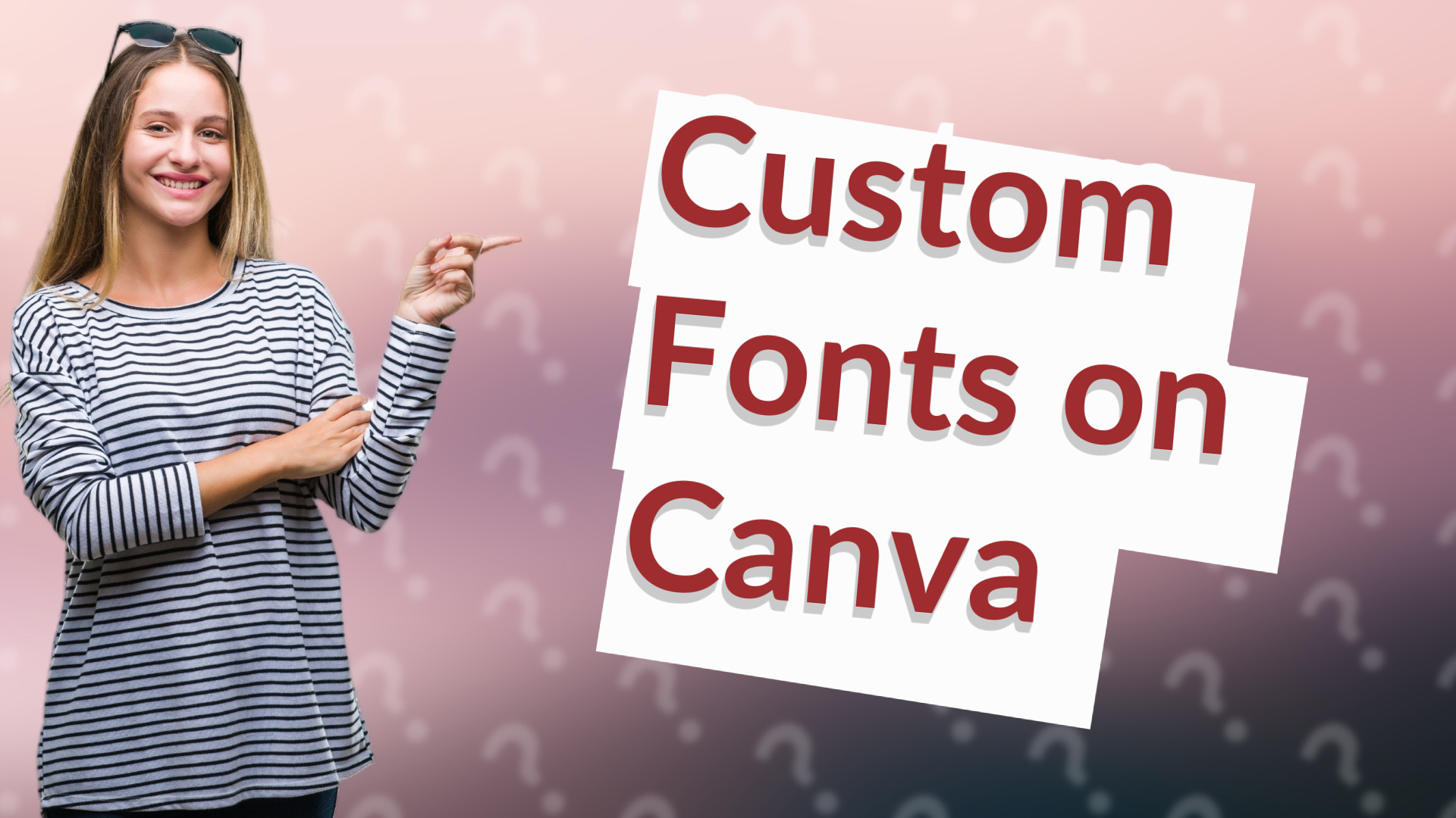 Custom Fonts on Canva