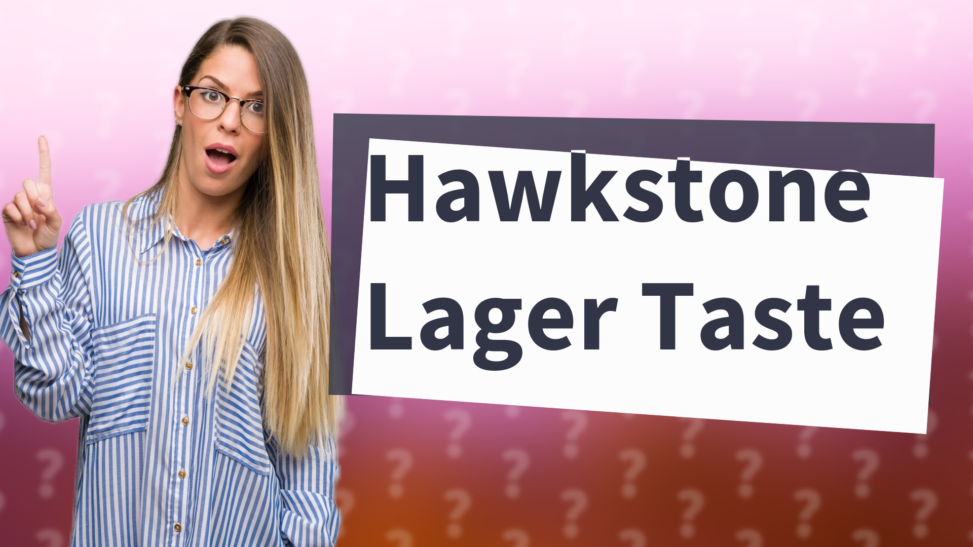 Hawkstone Lager Taste