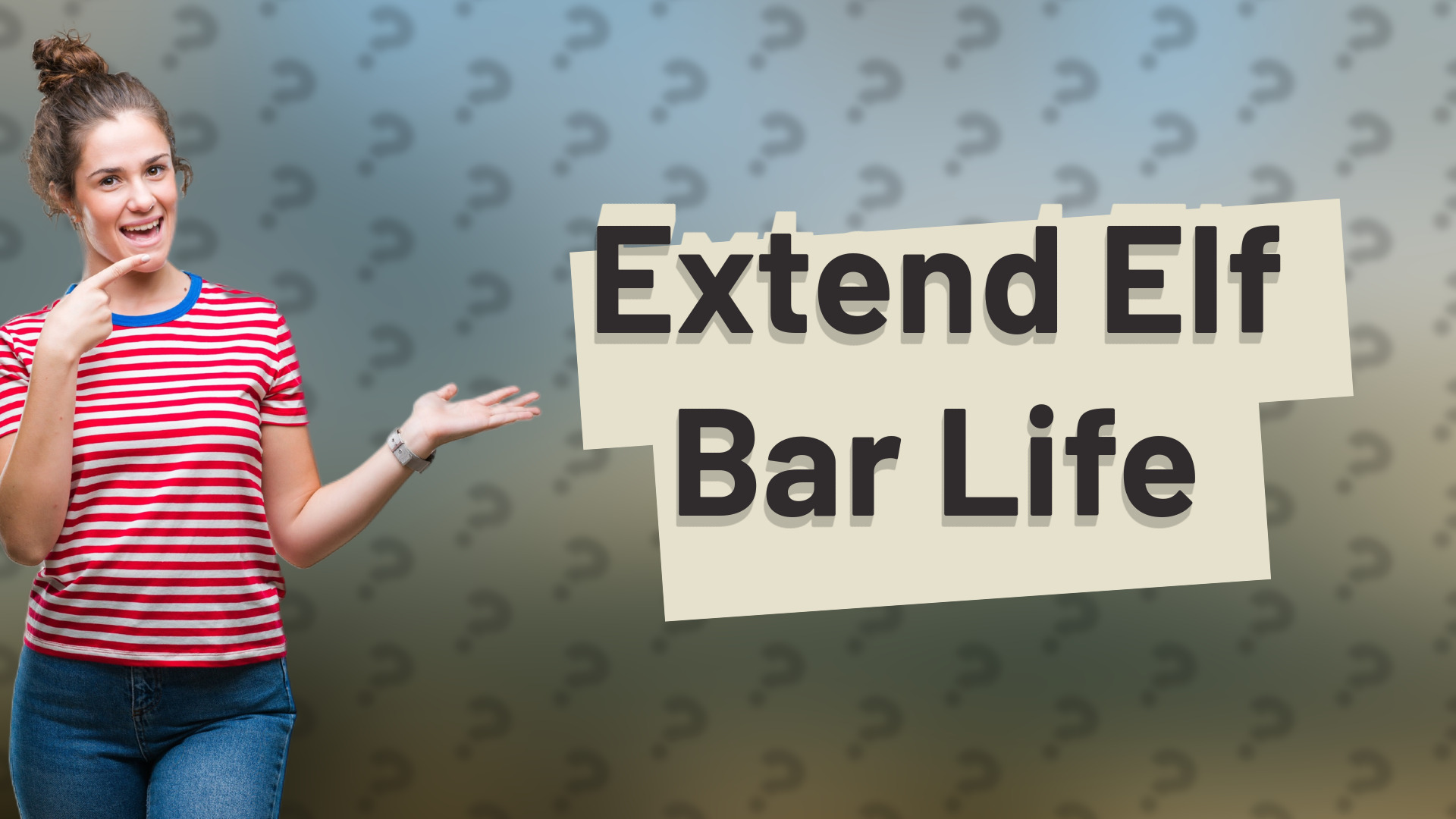 Extend Elf Bar Life