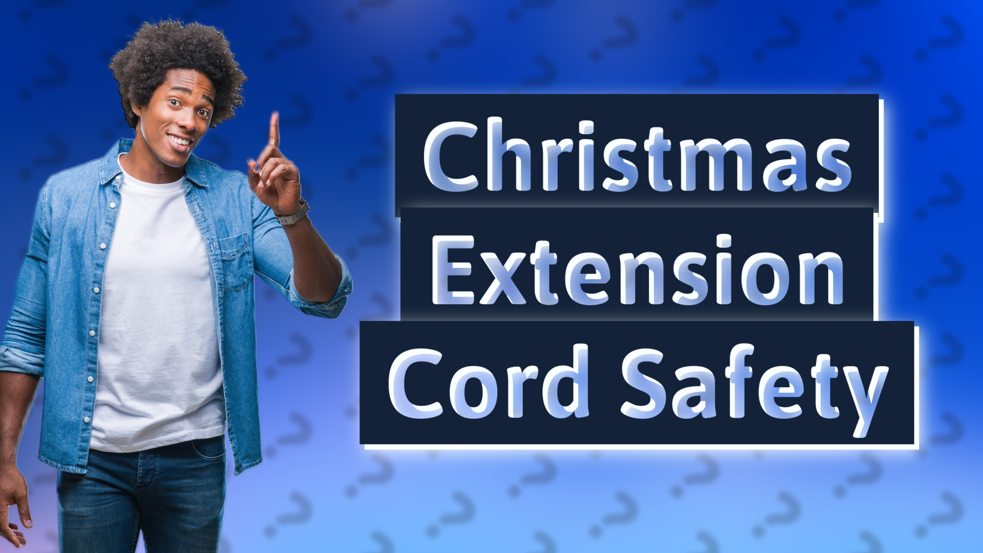 Christmas Extension Cord Safety