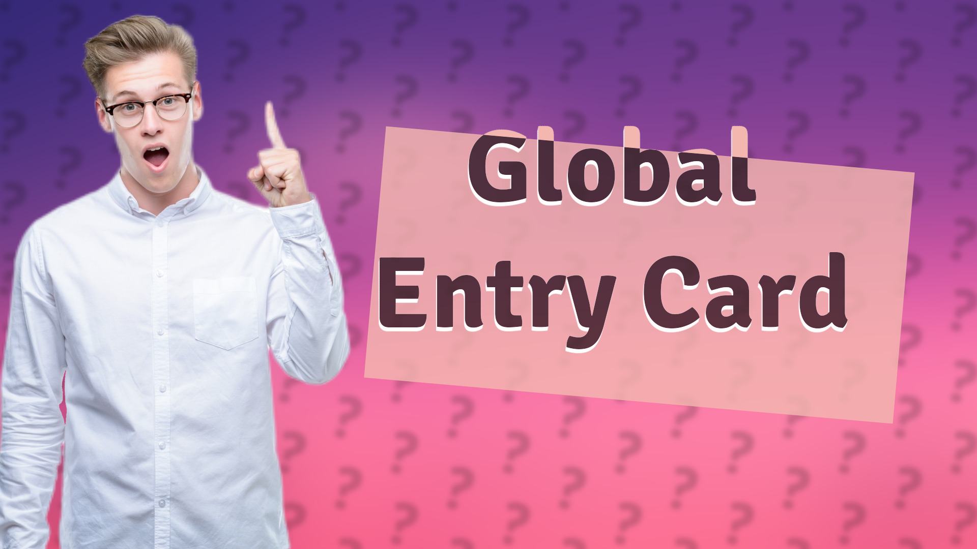 Global Entry Card